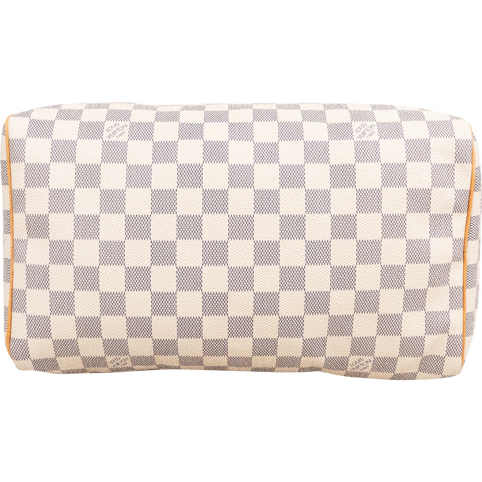Louis Vuitton Monogram Damier Azur Speedy 30 Boston Bag