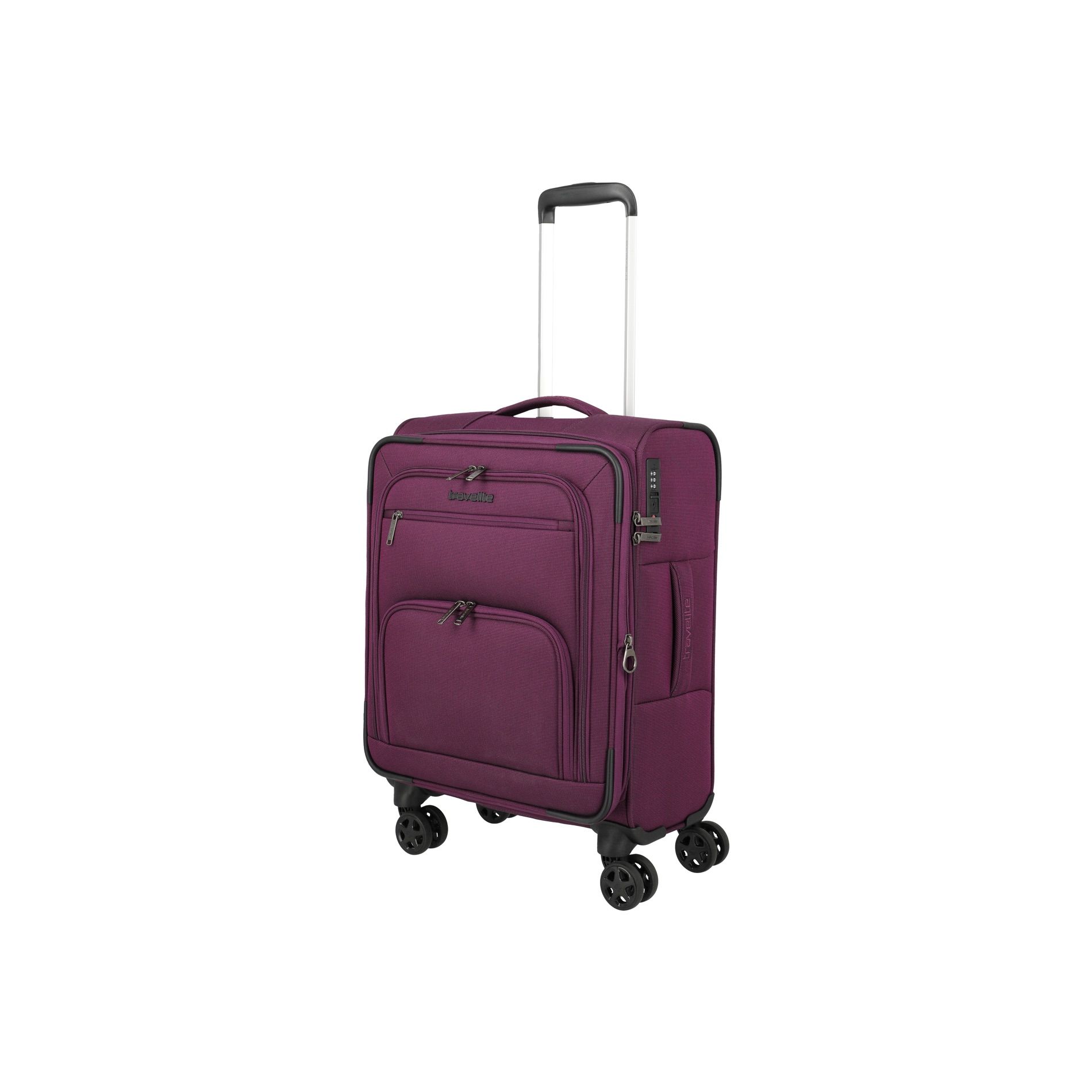 CUBIS Kabinengepäck S (55 cm) erweiterbar - Berry