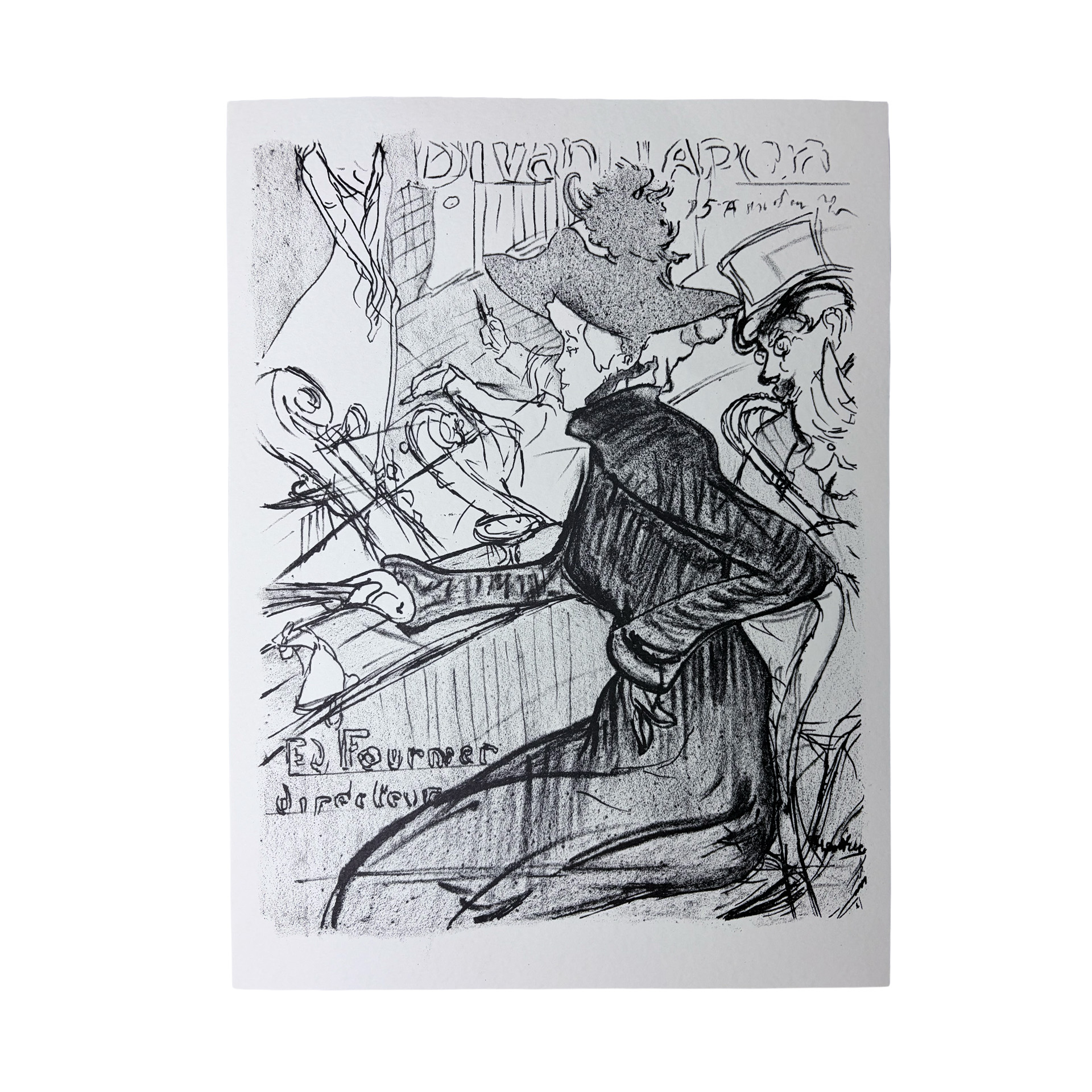 Henri De Toulouse-Lautrec - Le Divan Japonais - Lithographie