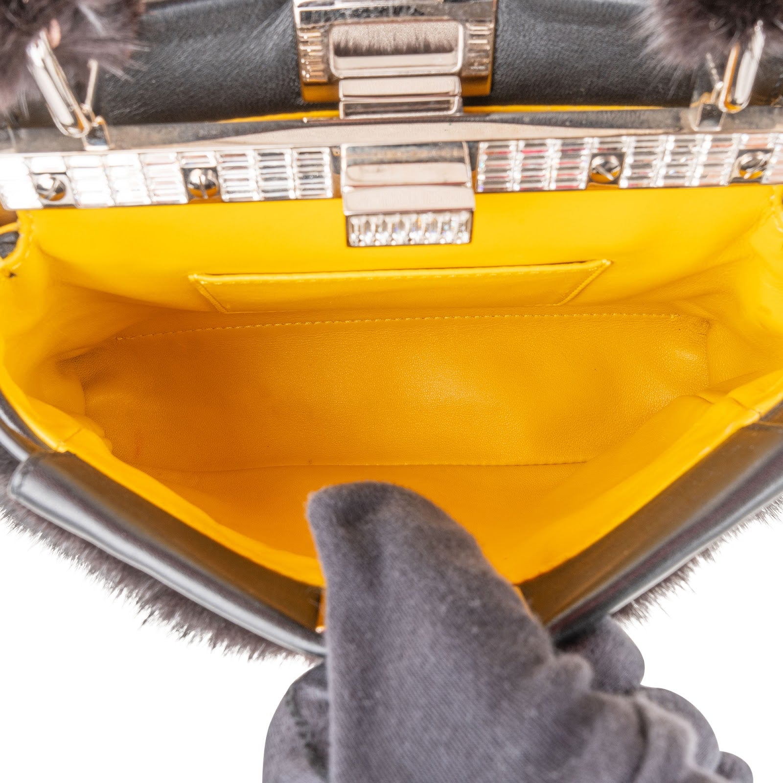 Fendi – Peekaboo Small Handbag (Fendi x Kingsley Fur Special Order „A")