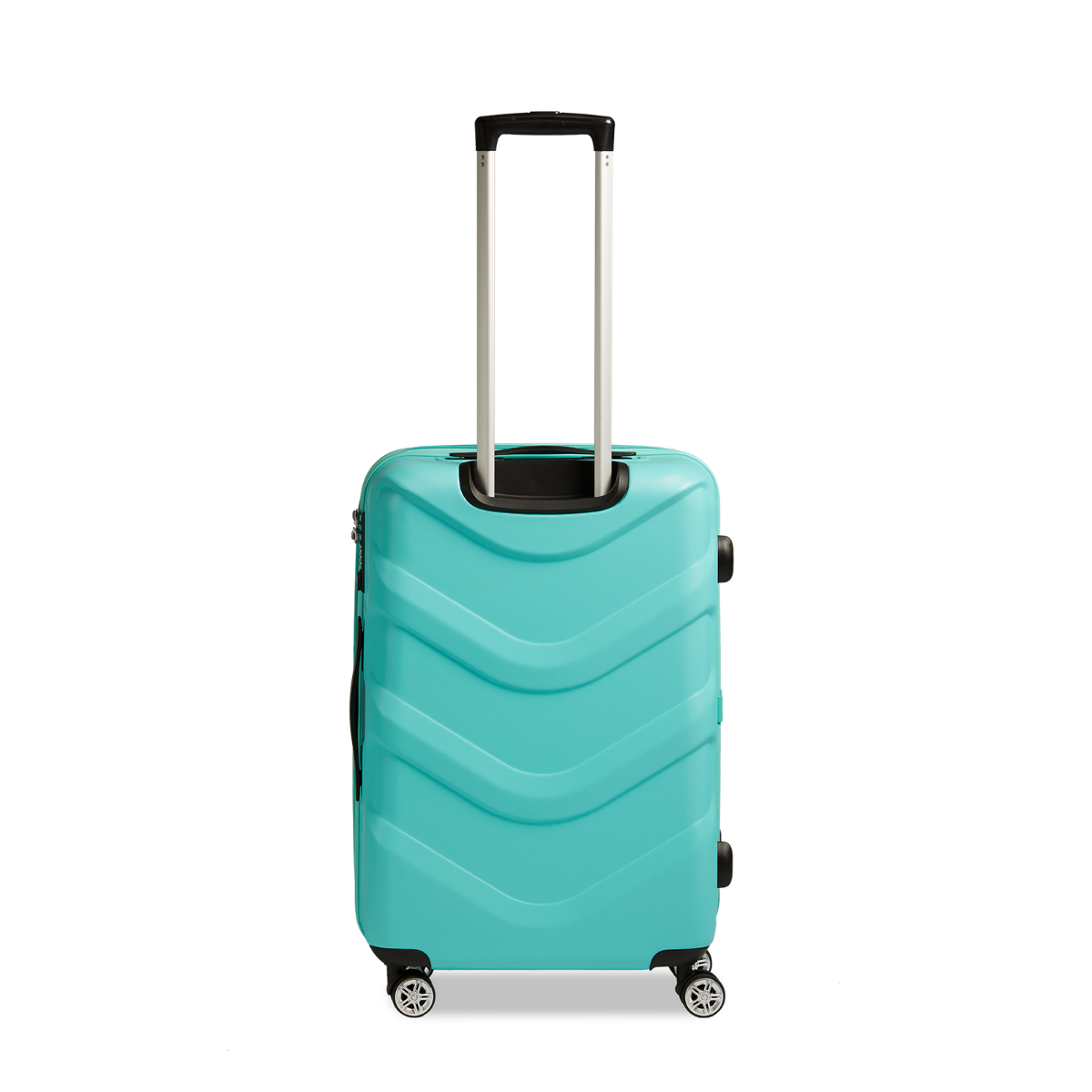 3-tlg. Hartschalen-Koffer-Set mit 4 Rollen, Arrow 2 - Turquoise