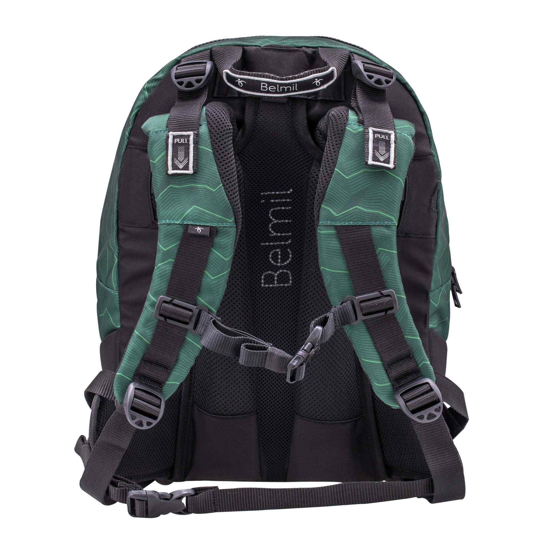 2-IN-1 Schultasche & Gürteltasche 2-teilig - Twist of Lime