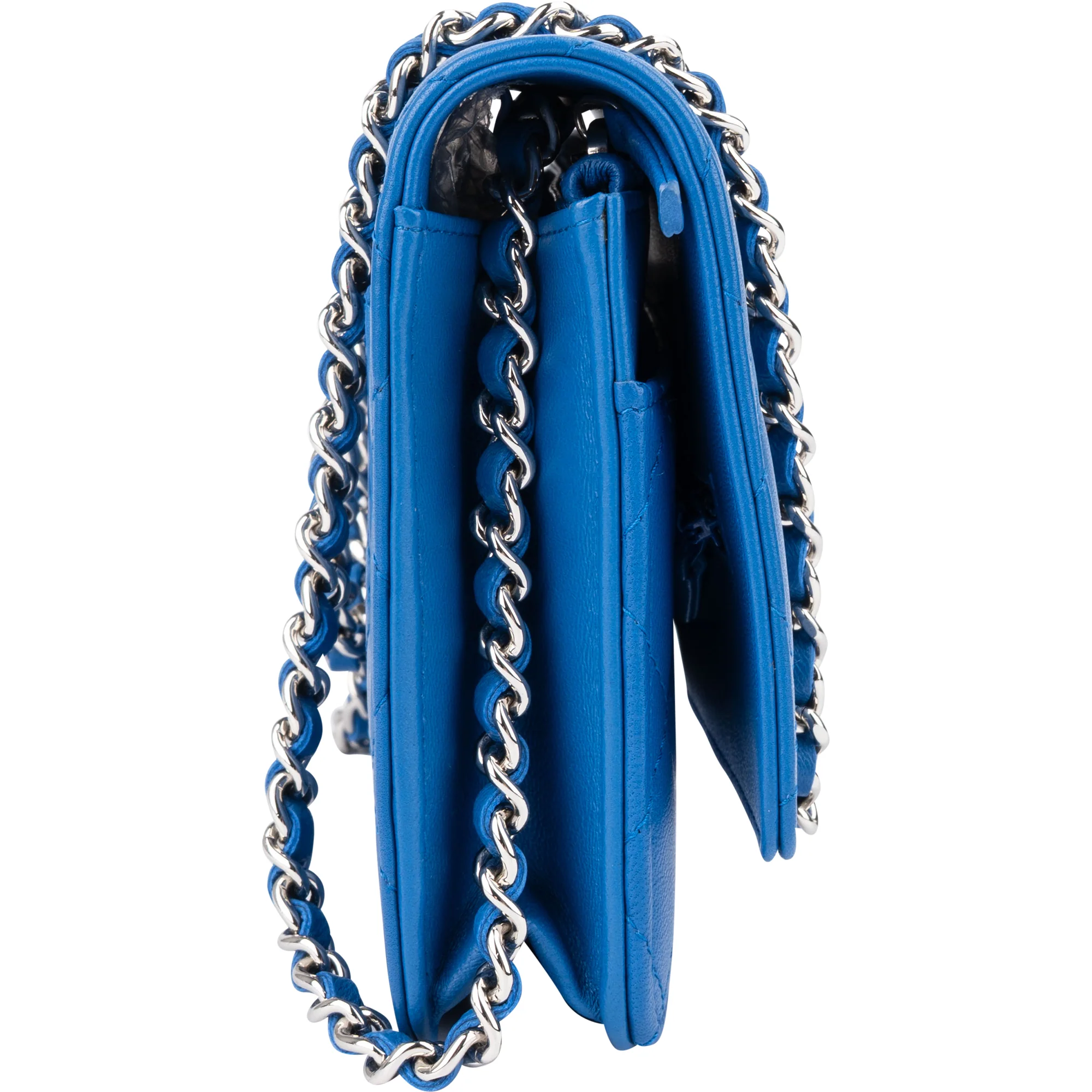 Chanel Quilted Lambskin Wallet On Chain Crossbody Bag