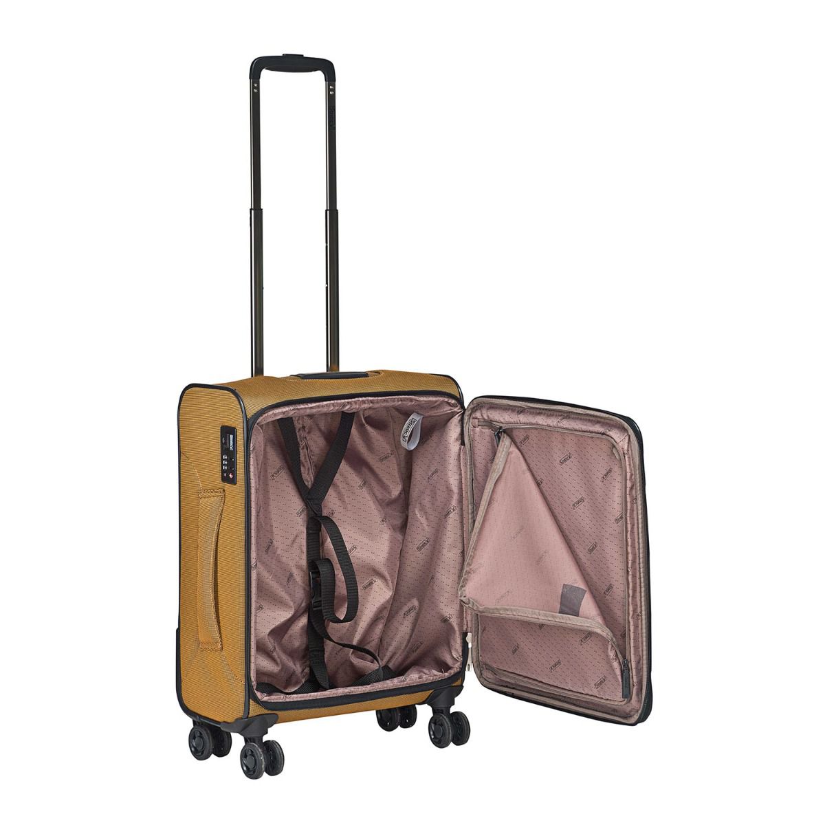 Handgepäckstrolley mit 4 Rollen Light 54 cm Bendigo S 40 Liter