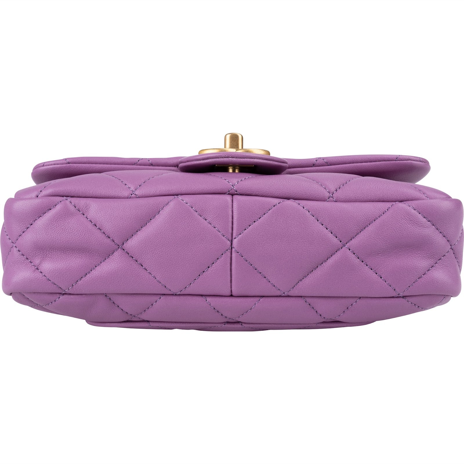 Chanel - Chunky Chain Rectangular Flap Shoulder Bag