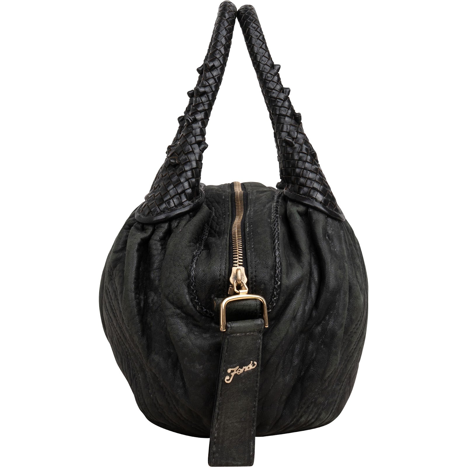 Fendi Leather Spy Bag Handbag