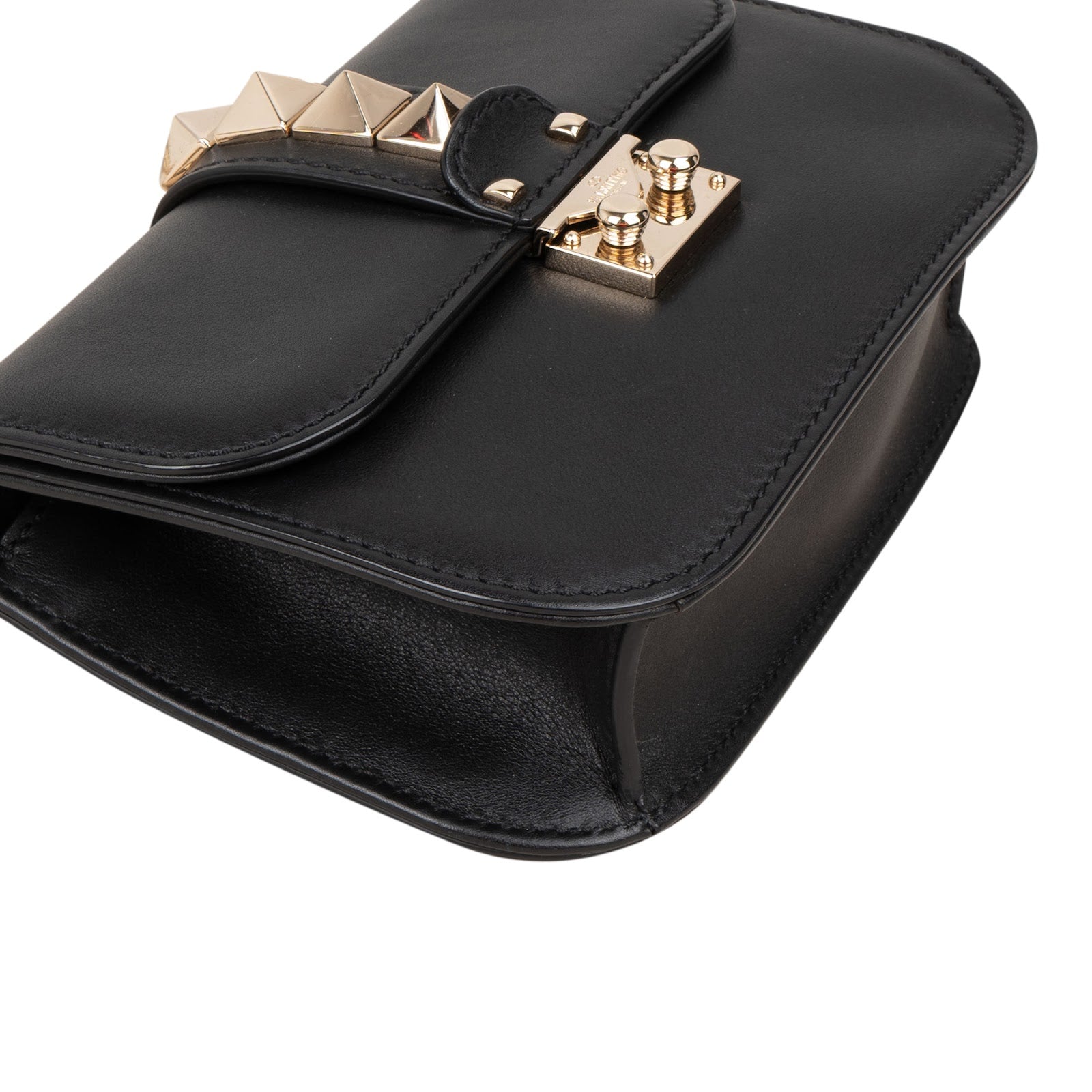 Valentino Garavani  Glam Lock Flap Crossbody Bag