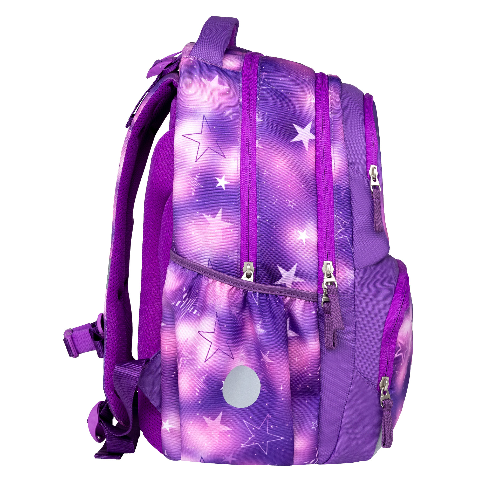 Maxi Pack Schulrucksack mit Brustgurt 2tlg. Set - "Stars"