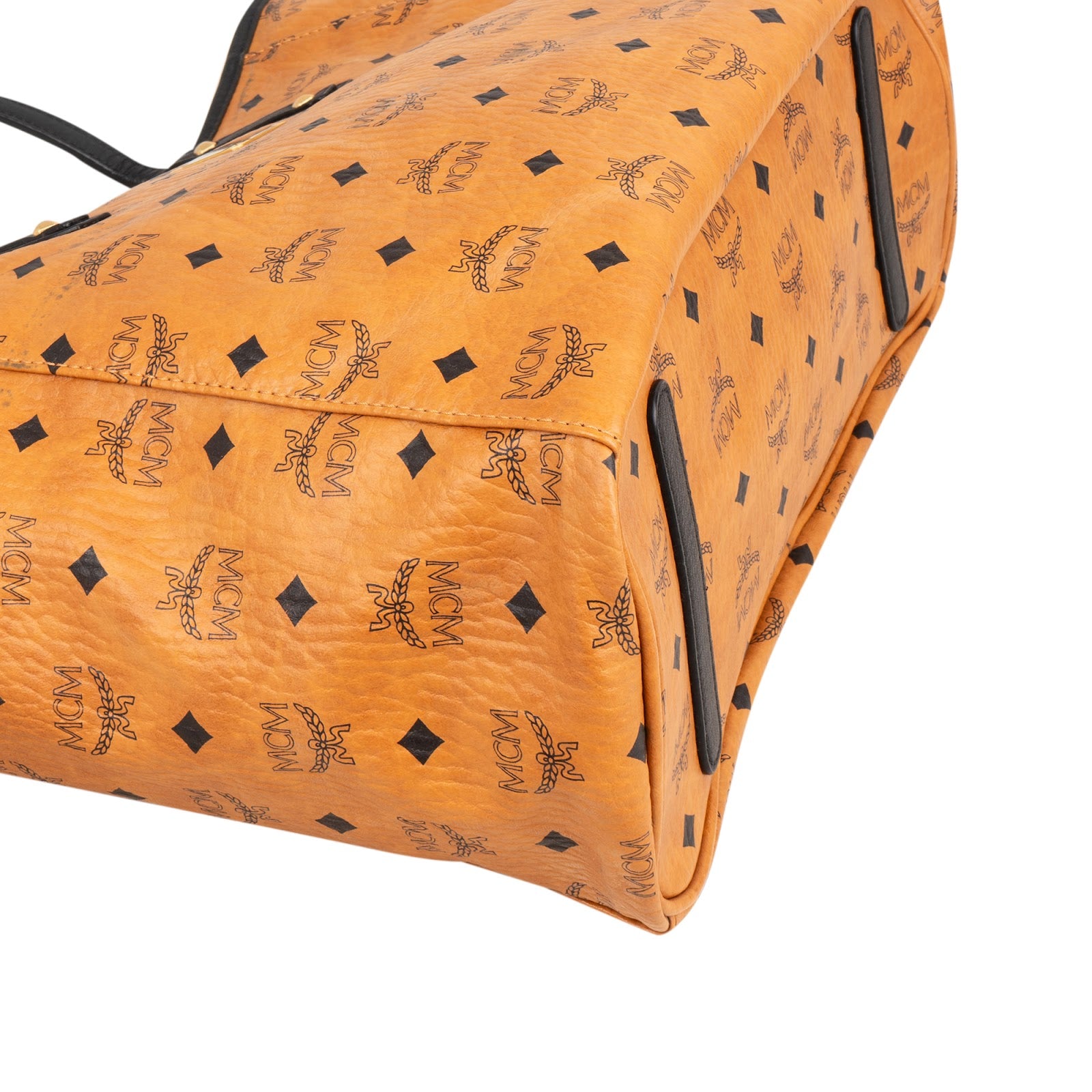 MCM Monogram Visetos Liz Reversible Shopper Shoulder Bag