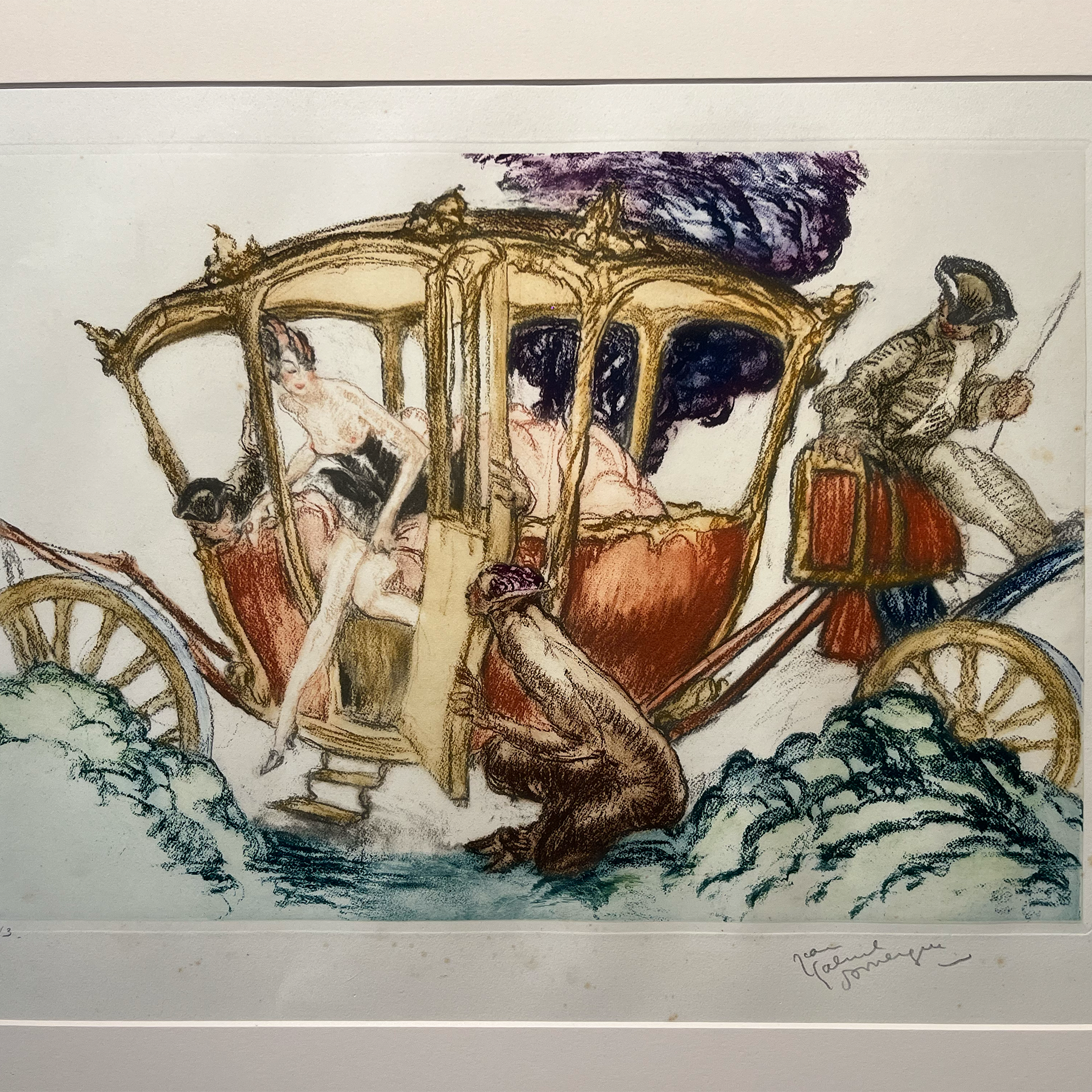 Jean-Gabriel Domergue  – En Calèche