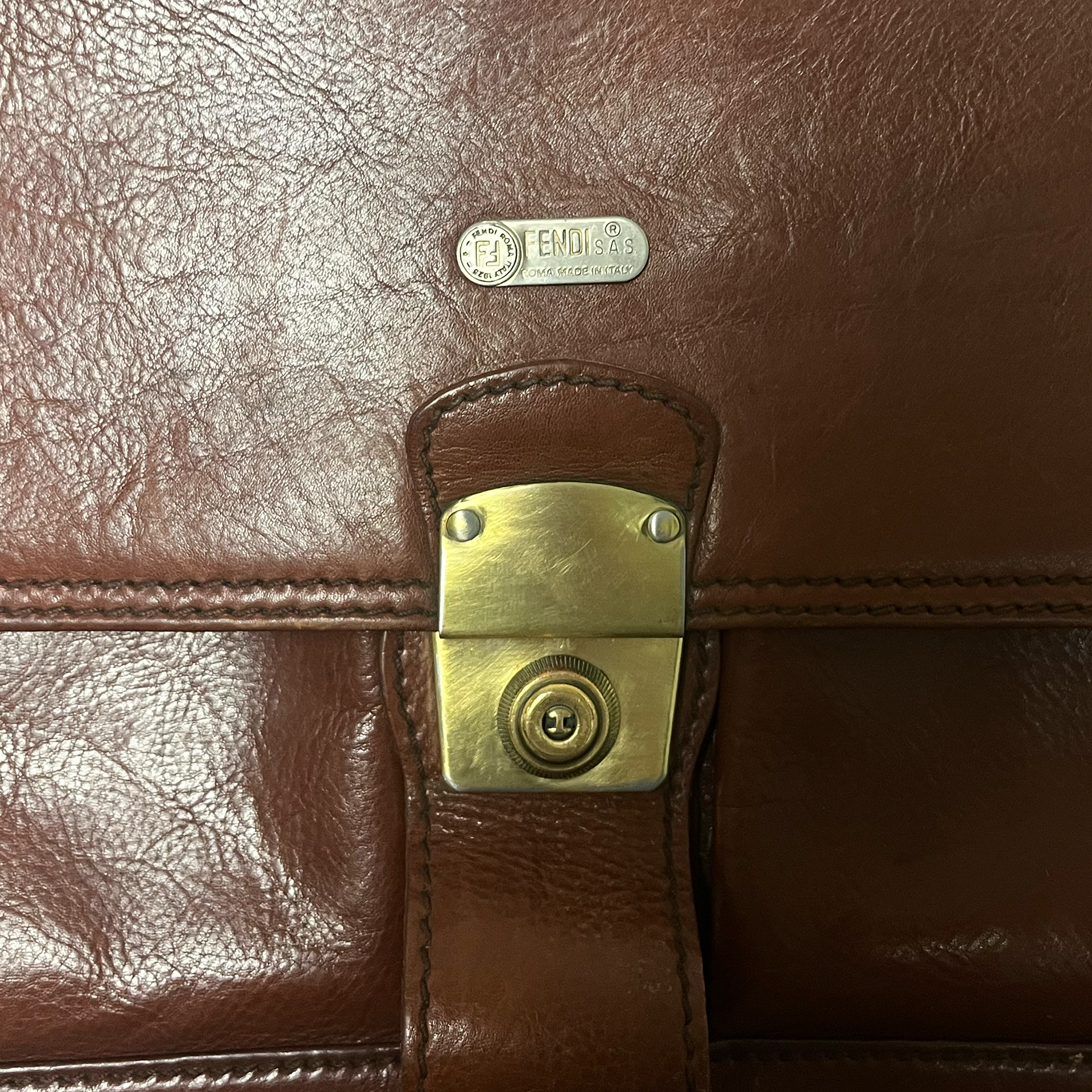 Fendi Roma - 80er - Aktentasche