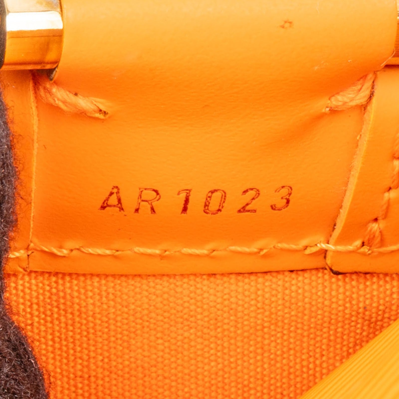 Louis Vuitton Orange Epi Leather Dhanura PM Handbag