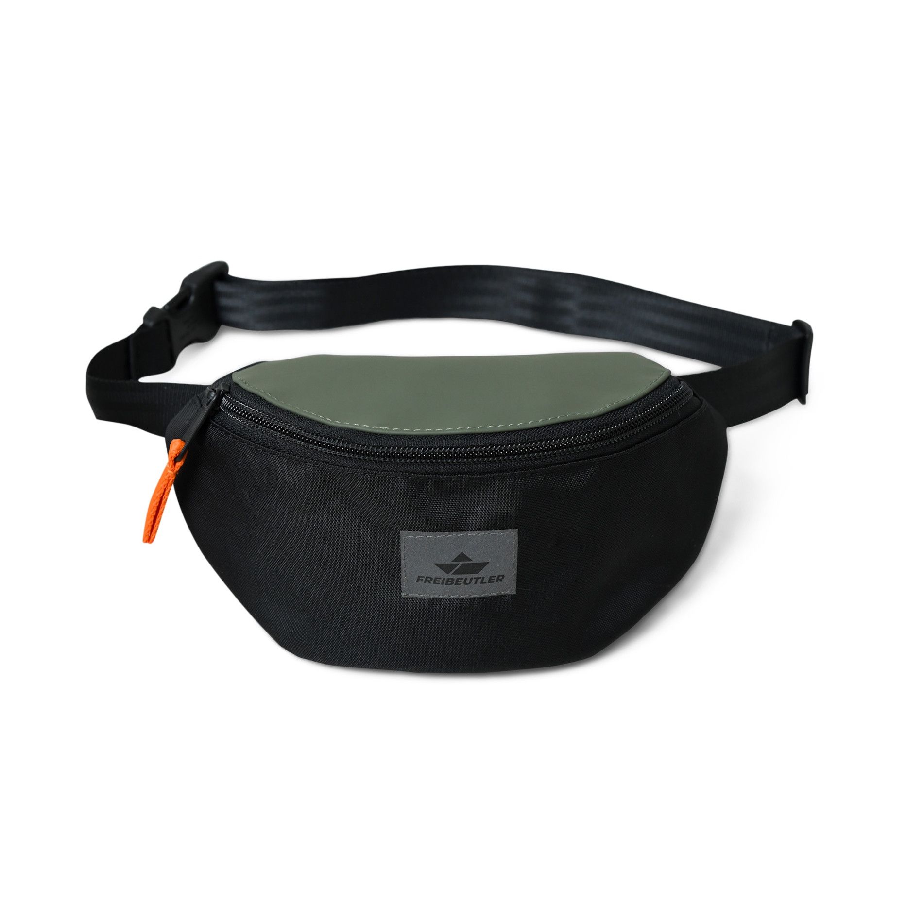 Hip Bag Fiete - Schwarz/Oliv