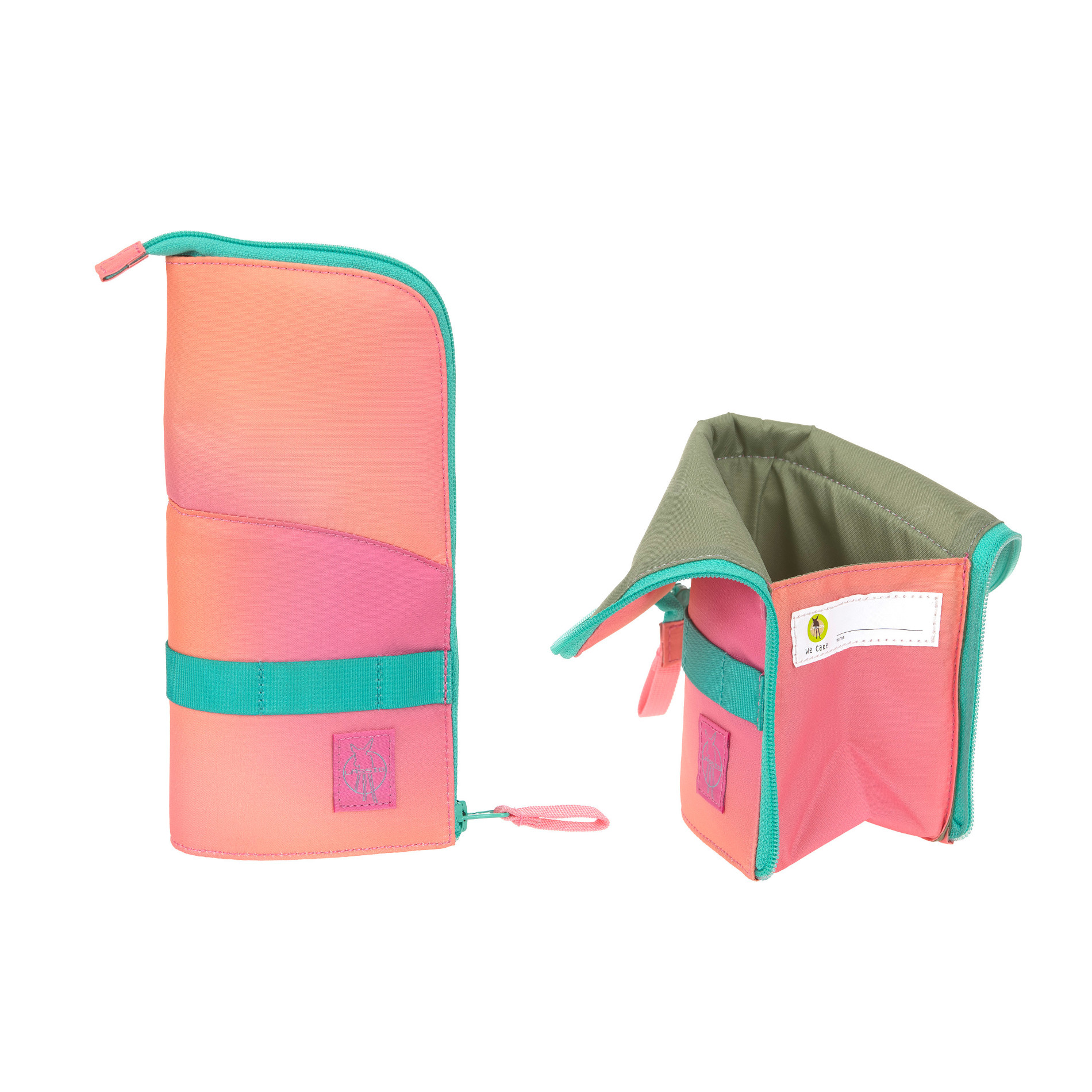 School Set Light Unique Schulranzenset 5tlg. - Sunset pink