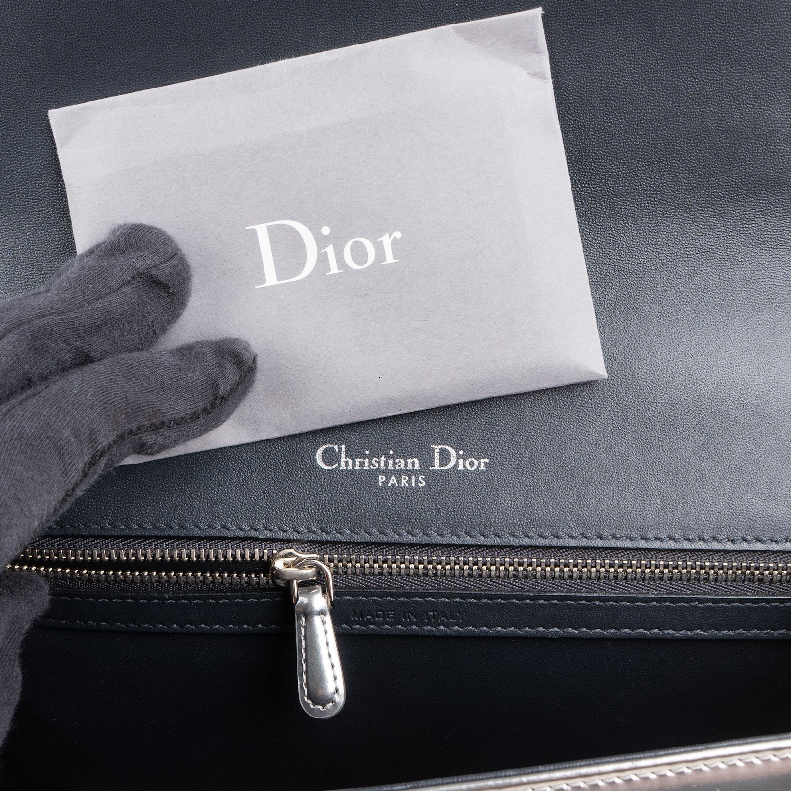 Christian Dior - Metallic Diorama Flap Crossbody Bag
