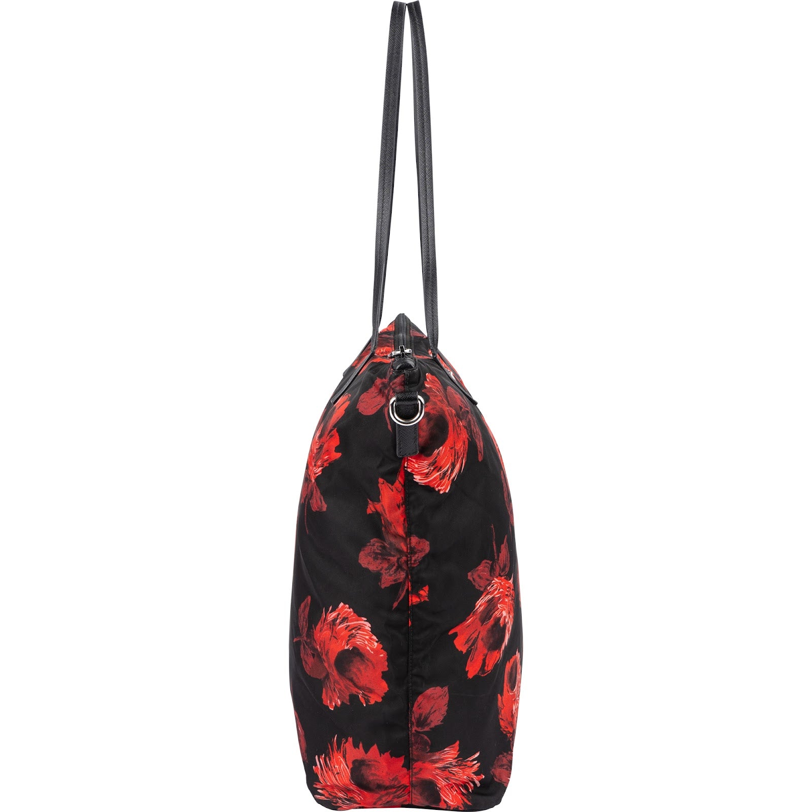 Prada - Tessuto Rose Monogram Shoulder Bag