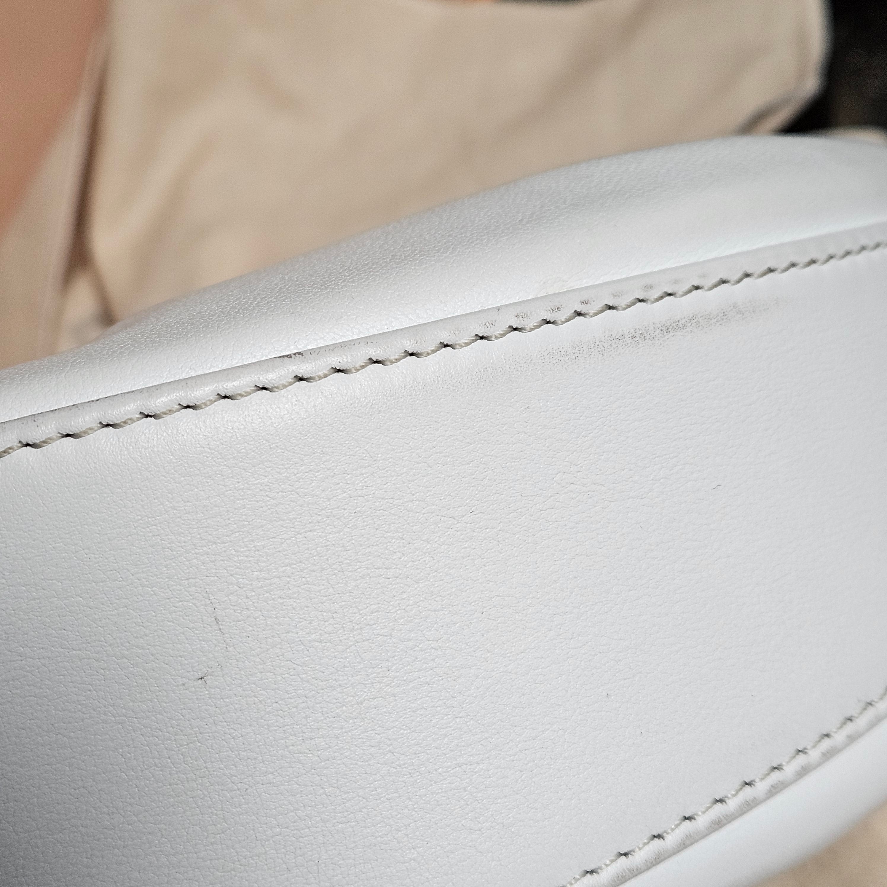 Louis Vuitton White Monogram Sac Over The Moon Shoulder Bag