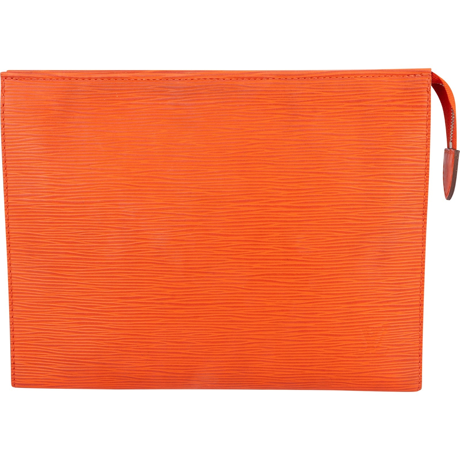 Louis Vuitton Orange Epi Leather Kulturbeutel