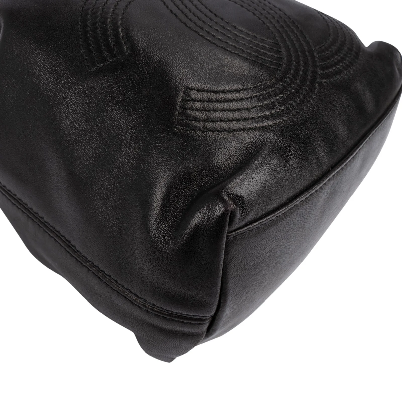 Chanel 22 Lambskin CC Small Drawstring Backpack