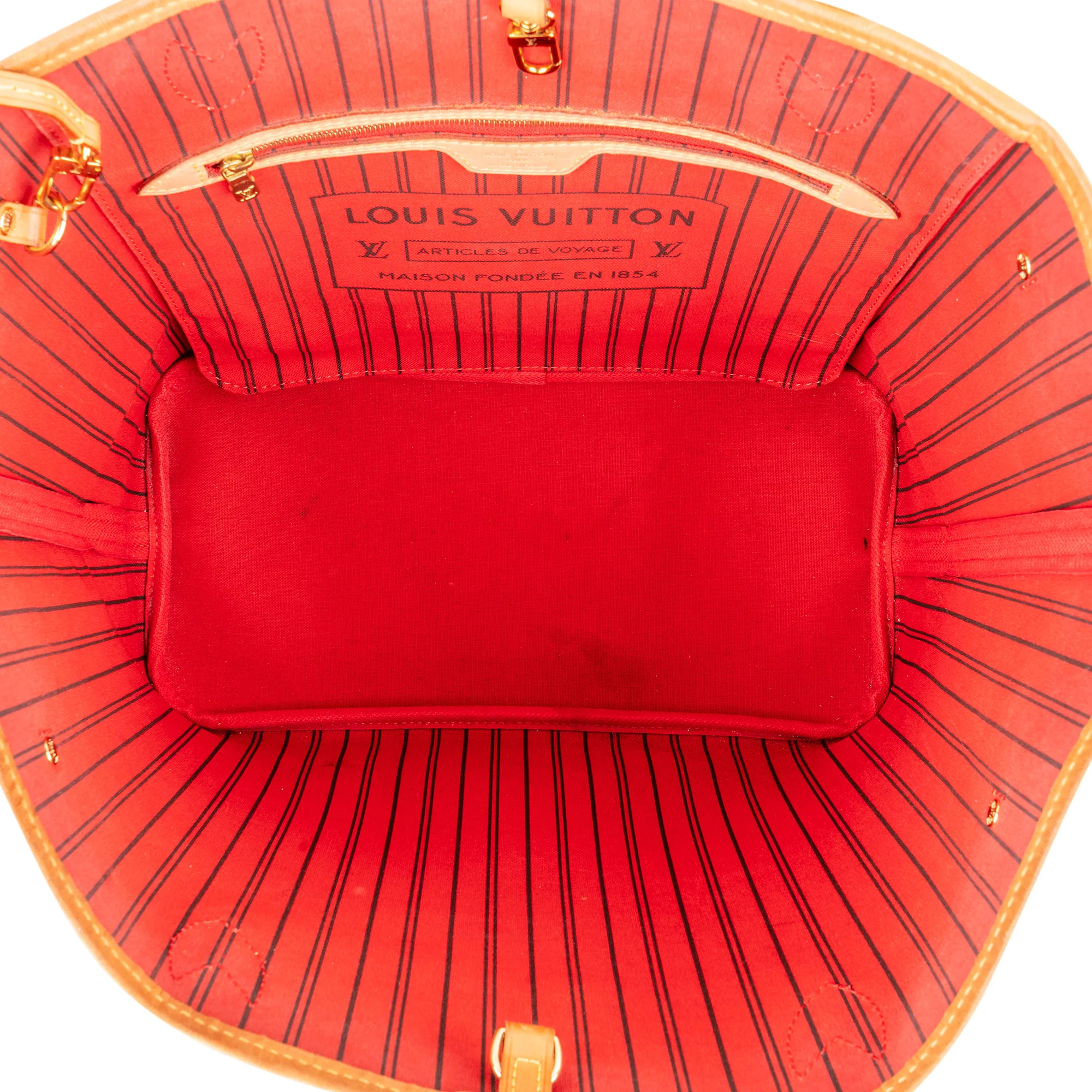 Louis Vuitton Canvas Monogram Neverfull MM Shopper 