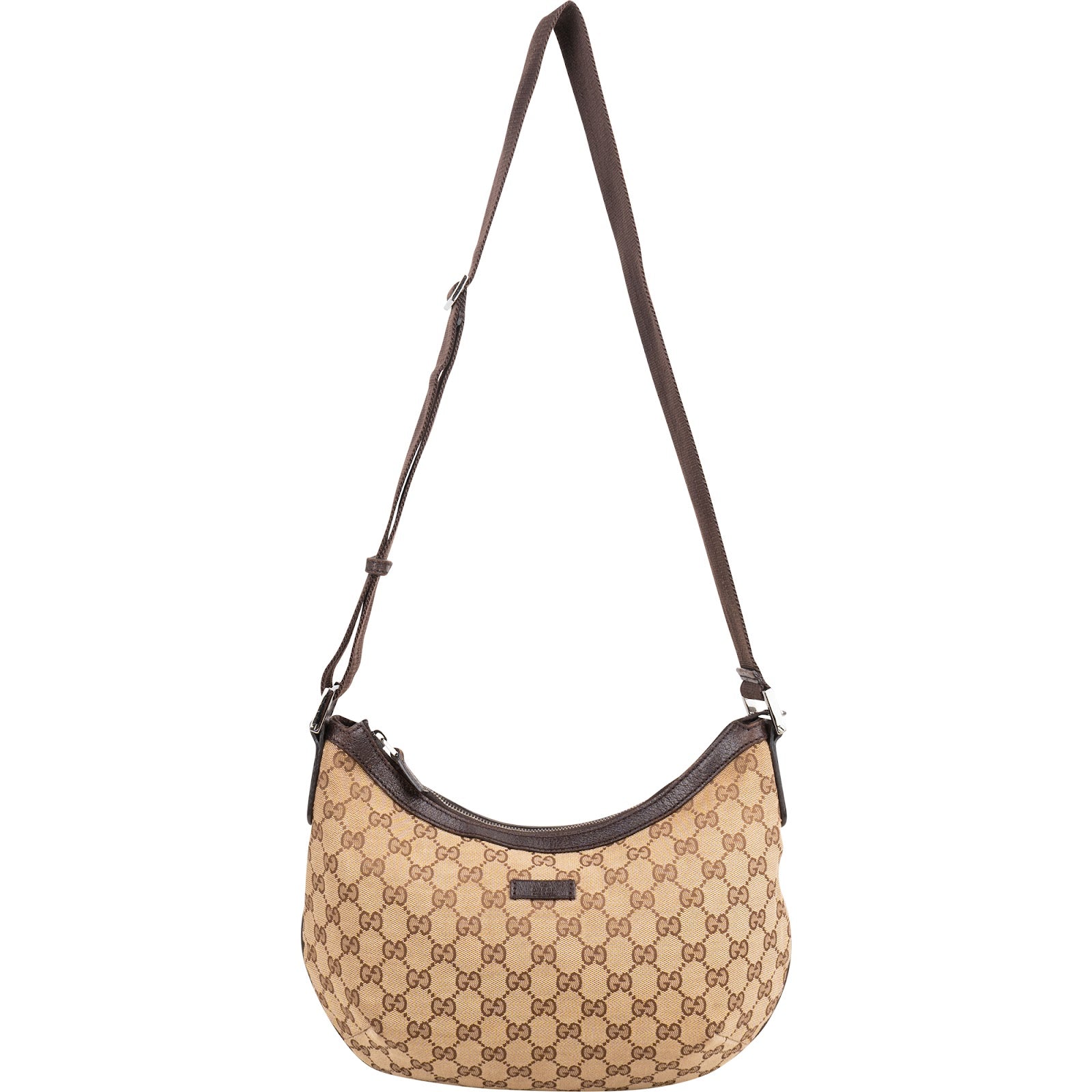 Gucci - GG Half Moon Messenger Bag