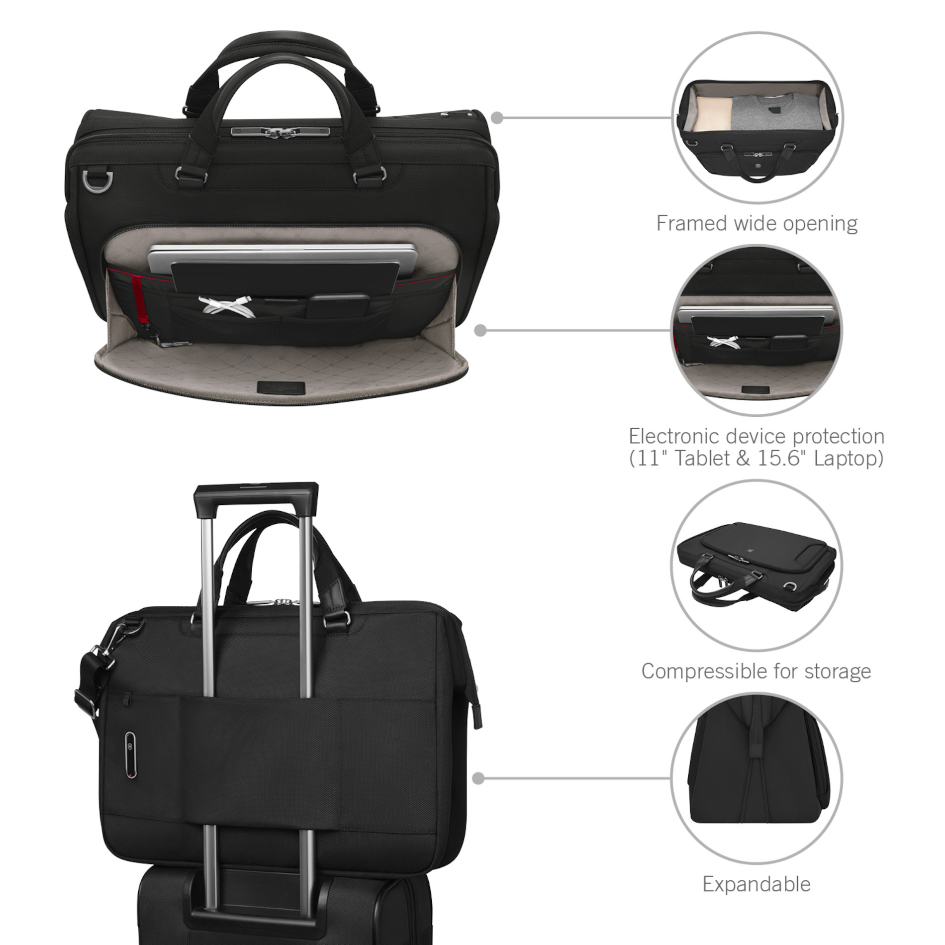 Werks Traveler 7.0 Weekender - Black