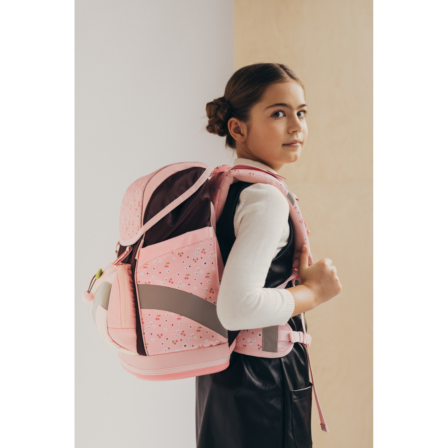 Smarty Plus Cherry Blossom 5-piece satchel set