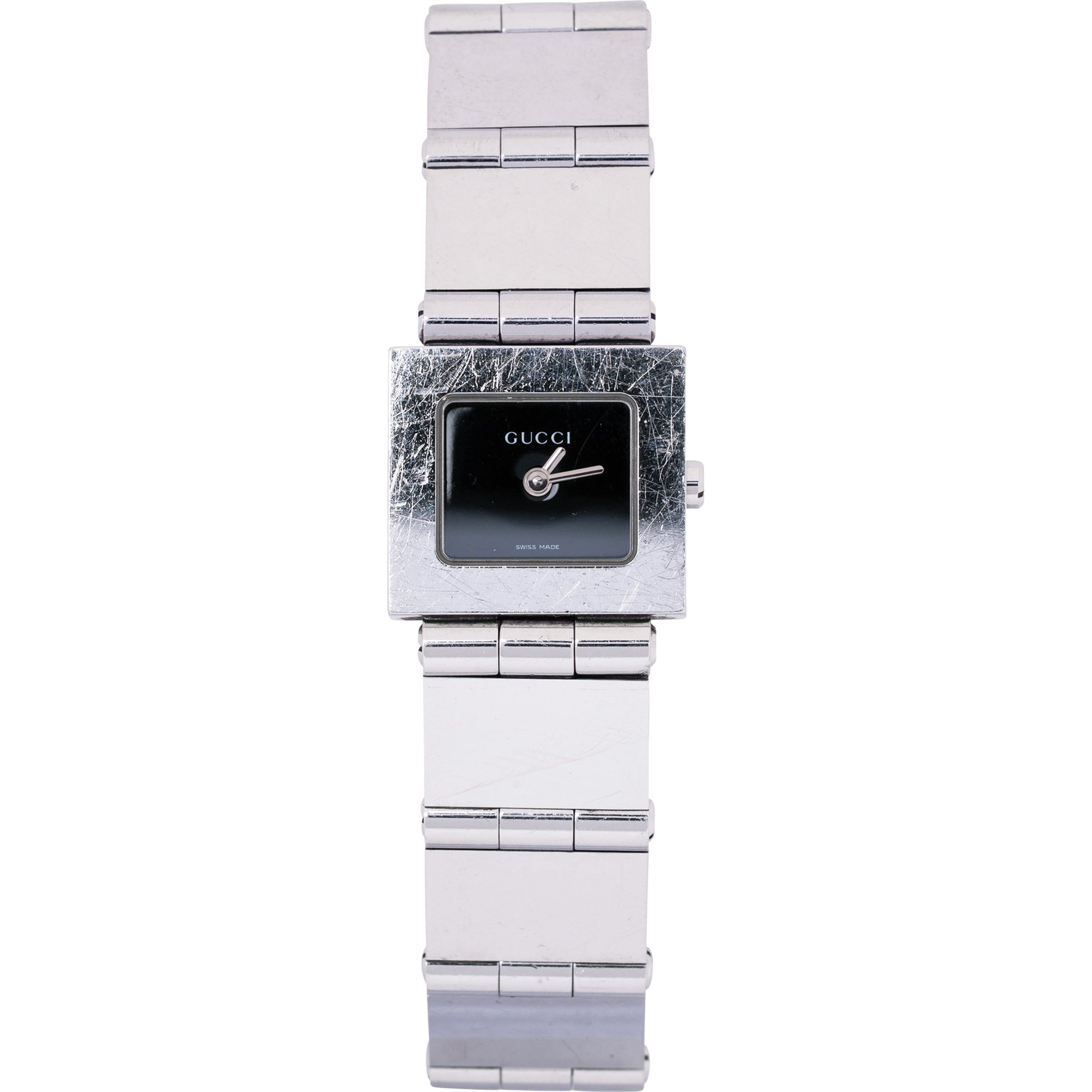 Gucci Silver Tone 600 L Damenuhr