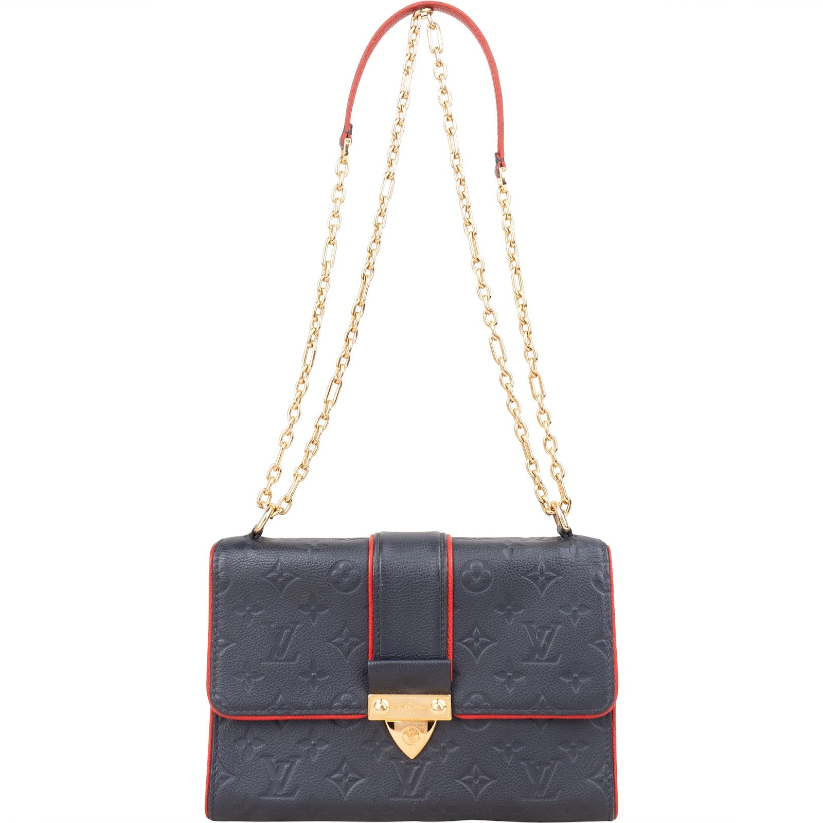 Louis Vuitton Leather Monogram Empreinte Saint Sulpice PM Crossbody Bag