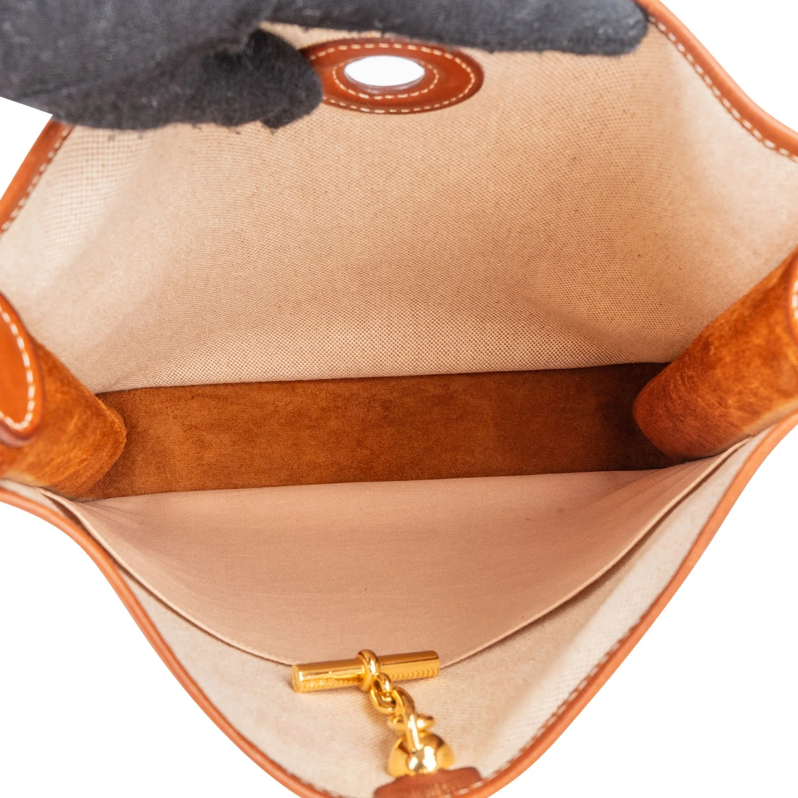 Hermès Toile Vespa PM Shoulder Bag