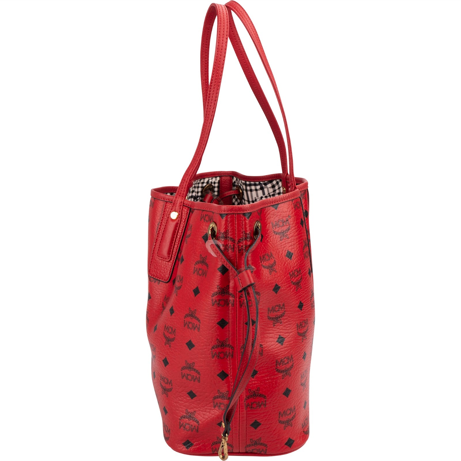 MCM Monogram Visetos Liz Shopper