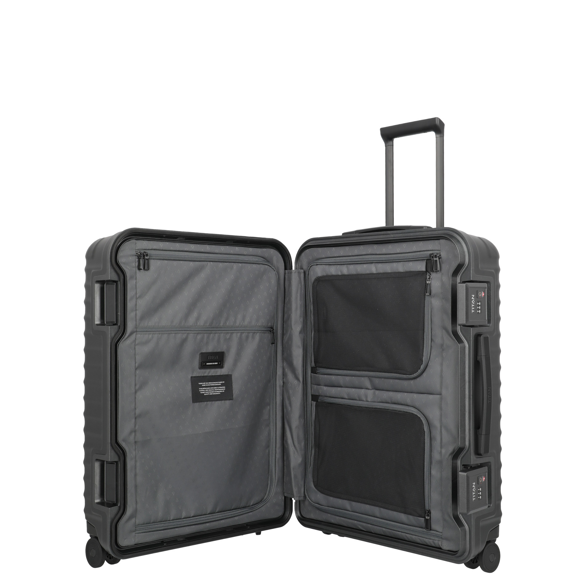 OVERSEAS Trolley M+ (69 cm) - Nightshade black