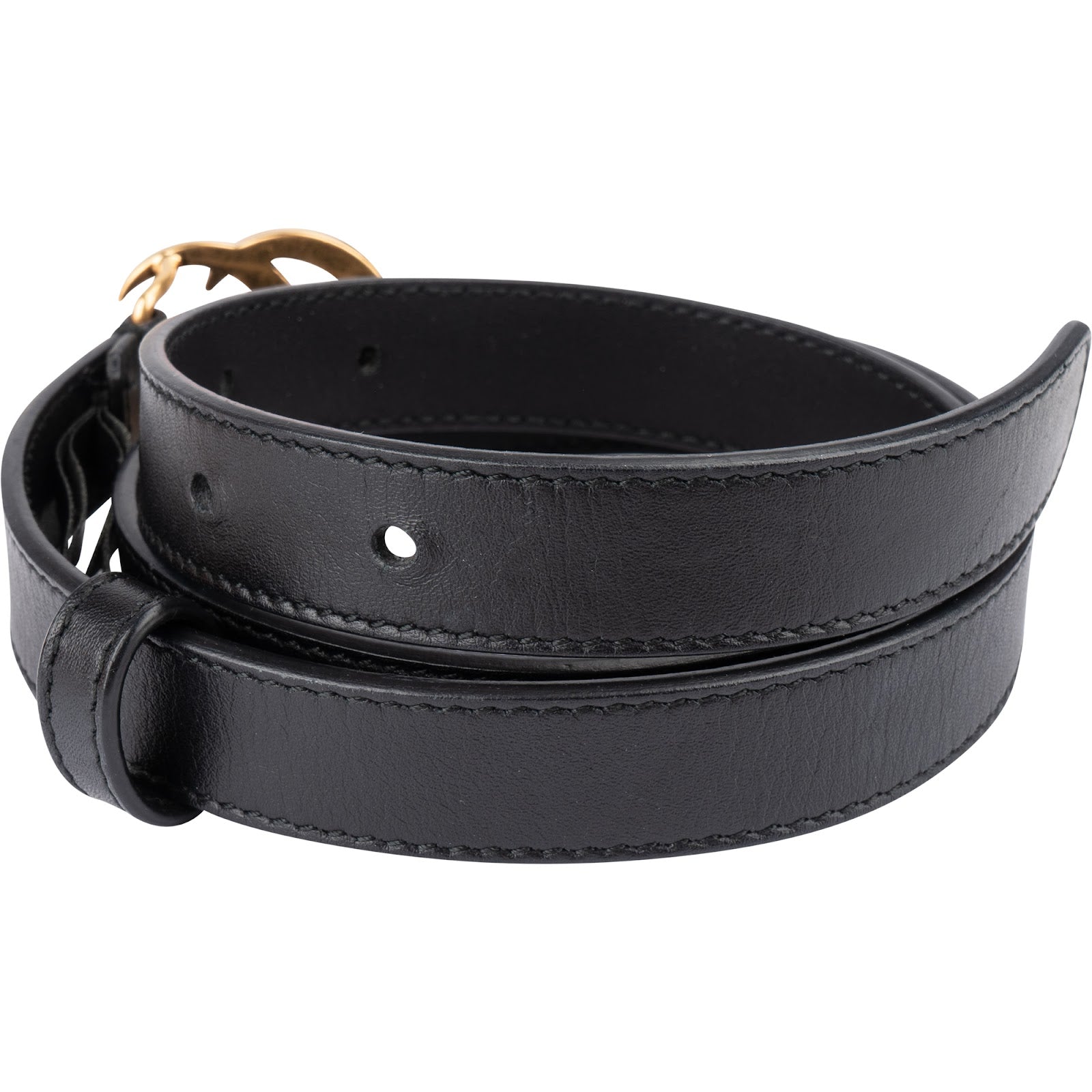 Gucci - GG Marmont Mini Leather Belt (70/28)