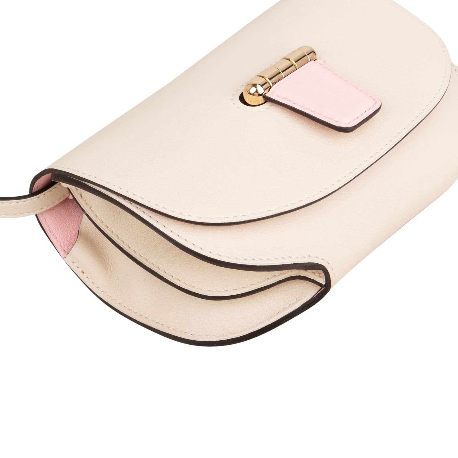 Hermès Bicolor Swift Leather Convoyeur Crossbody Bag