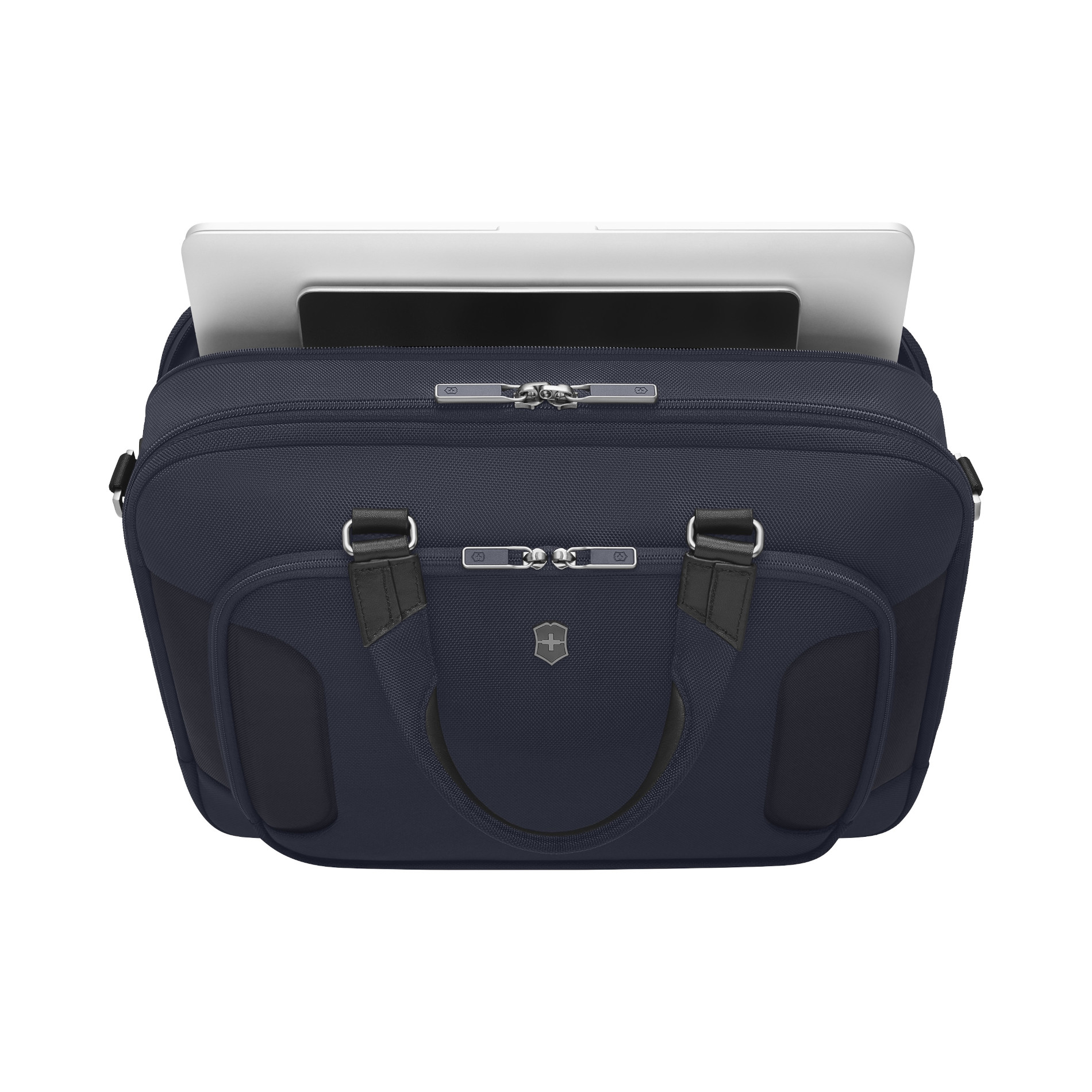 Werks Traveler 7.0 Deluxe Briefcase - Navy Blue