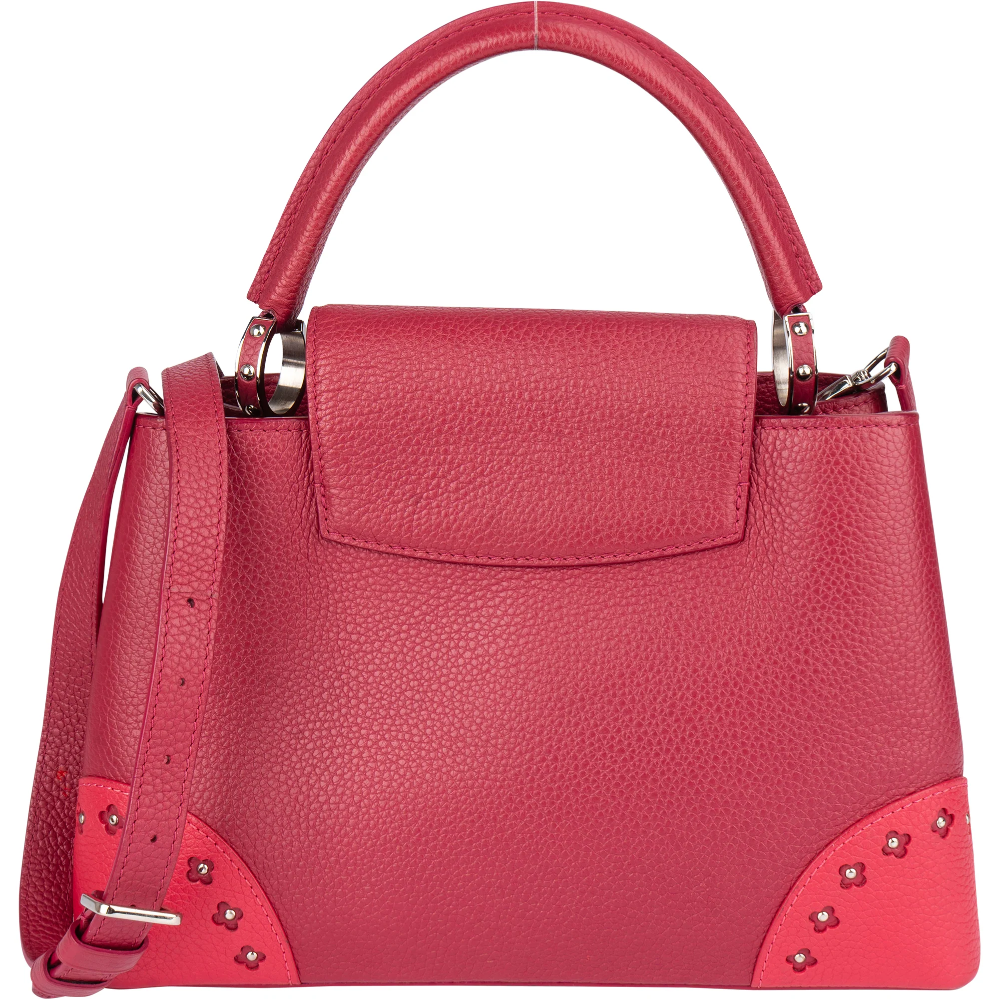 Louis Vuitton Taurillon Leather Capucines MM Handbag