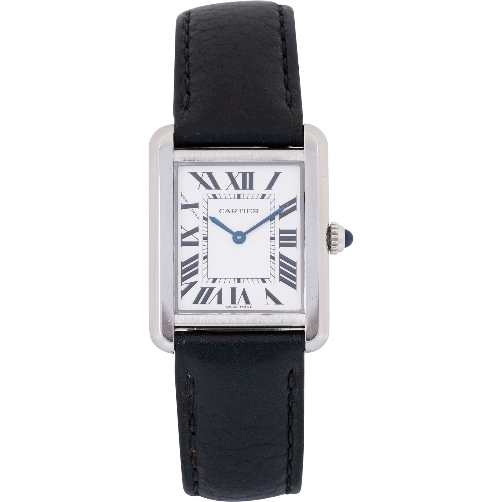 Cartier - Silver Tone Tank Solo Watch