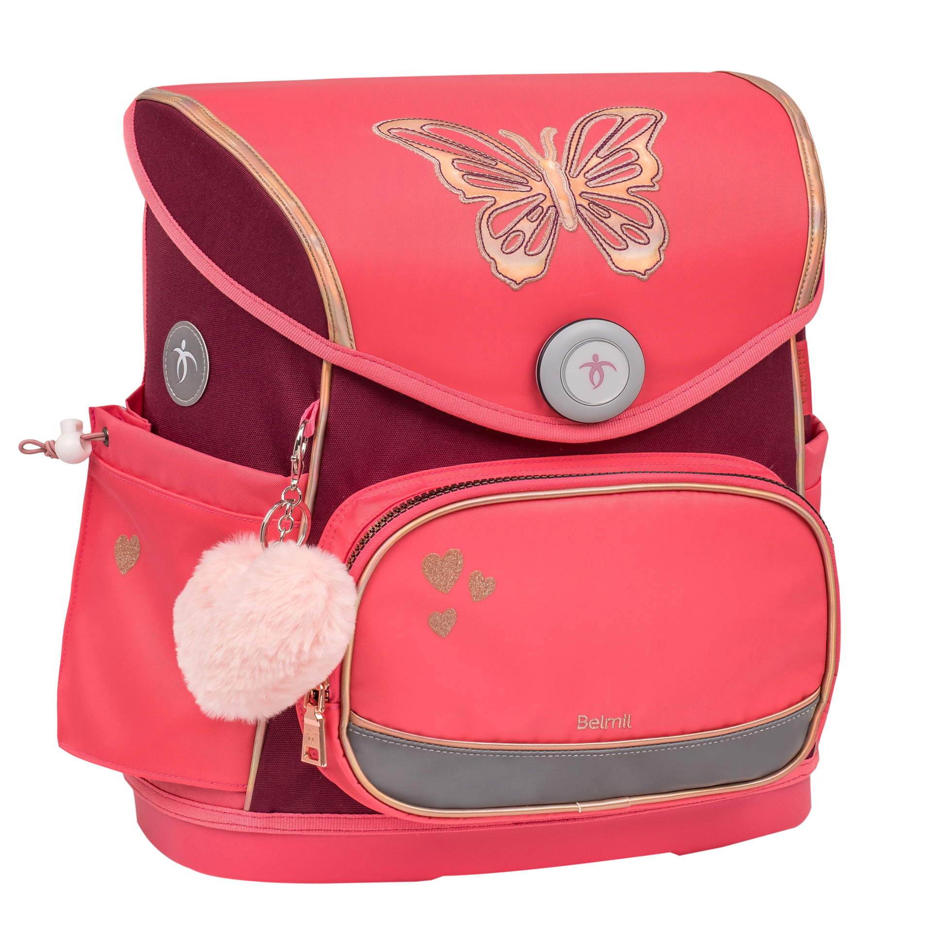 Compact Plus Schulranzenset 5-teilig - Coral