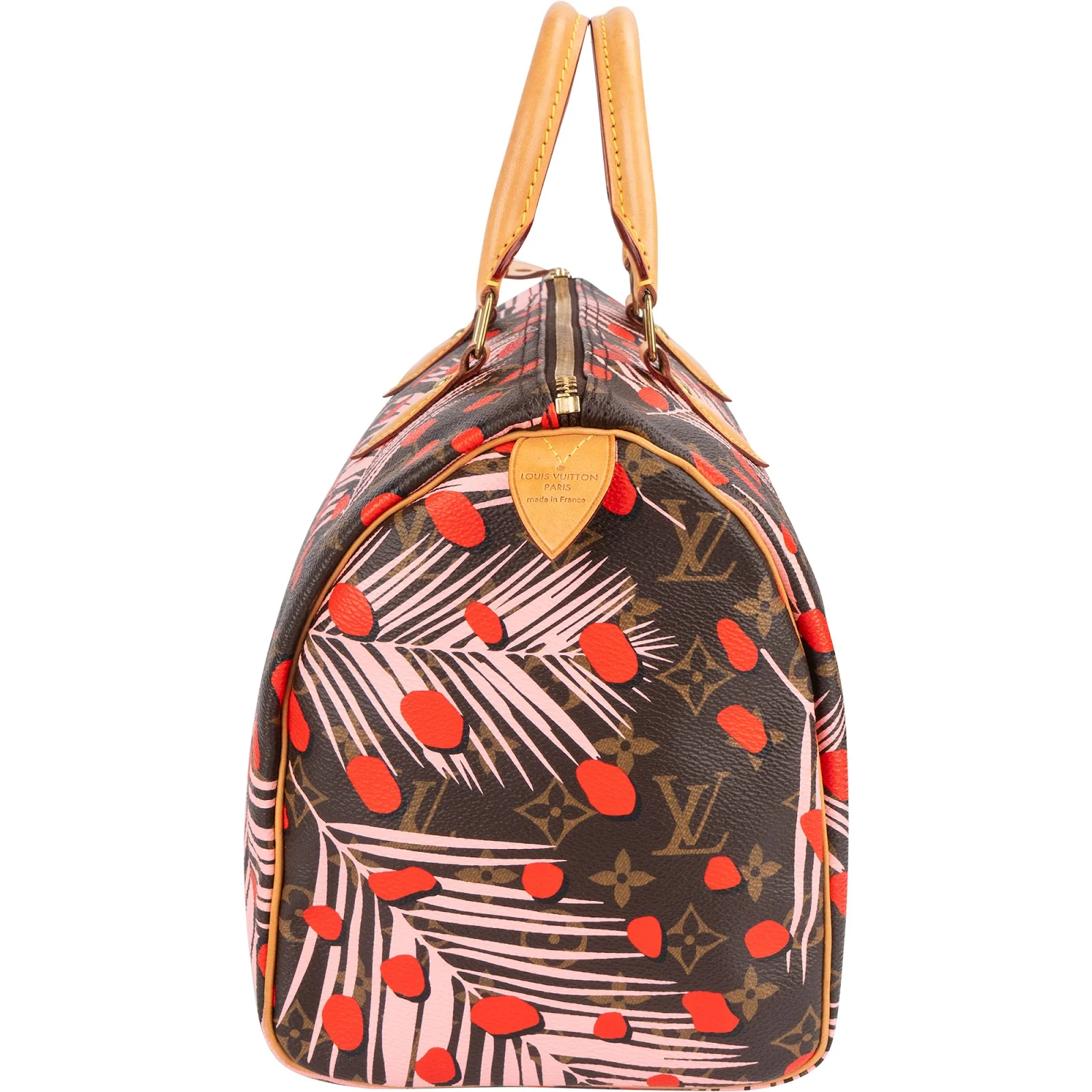 Louis Vuitton Limited Jungle Dots Monogram Speedy 30 Boston Bag