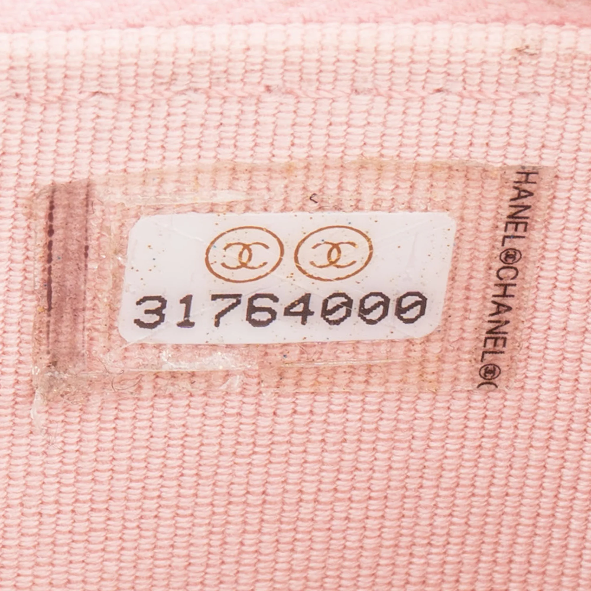 Chanel Pink Caviar Leather Mini Vertical Vanity Crossbody Bag