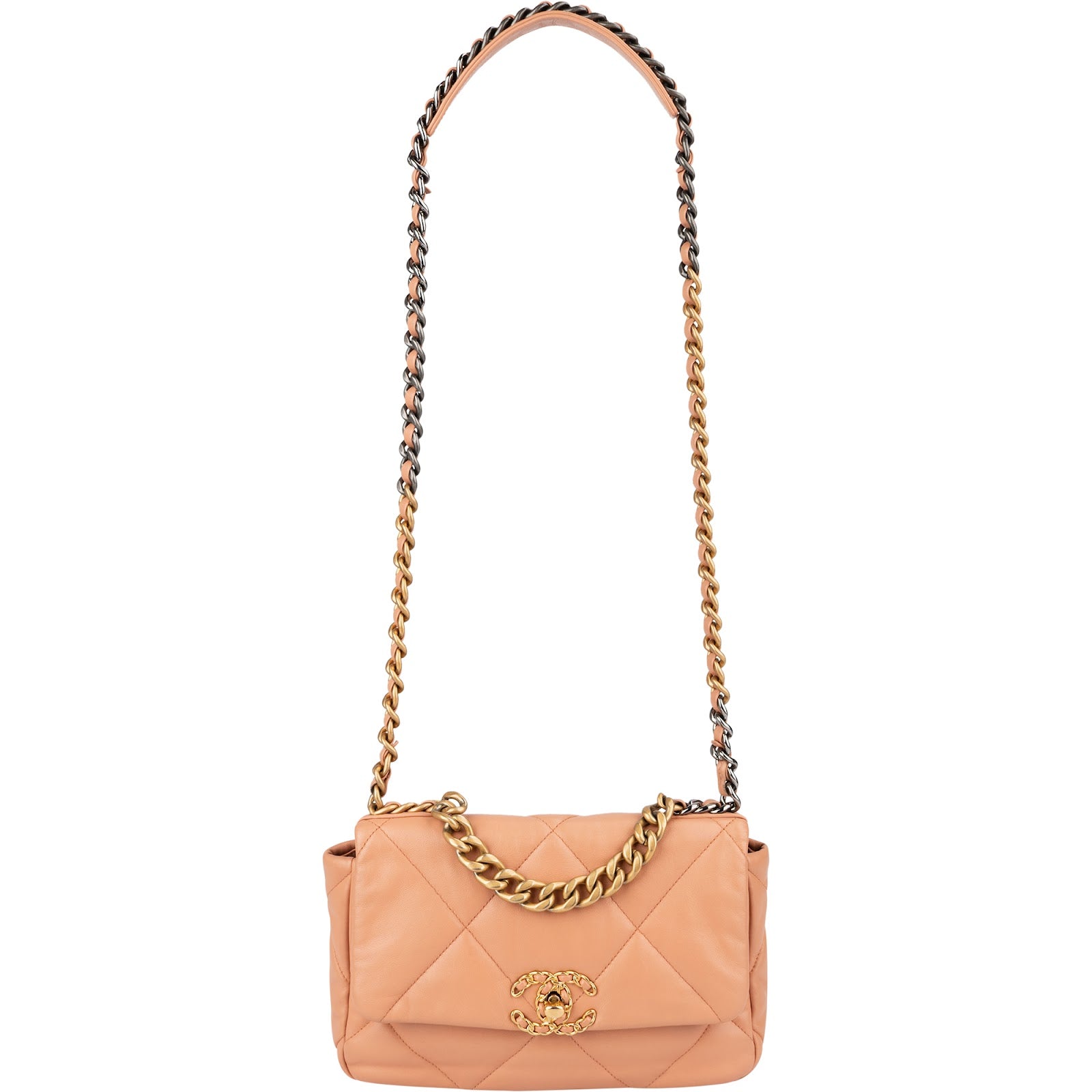 Chanel - 19 Single Flap Shoulder Bag