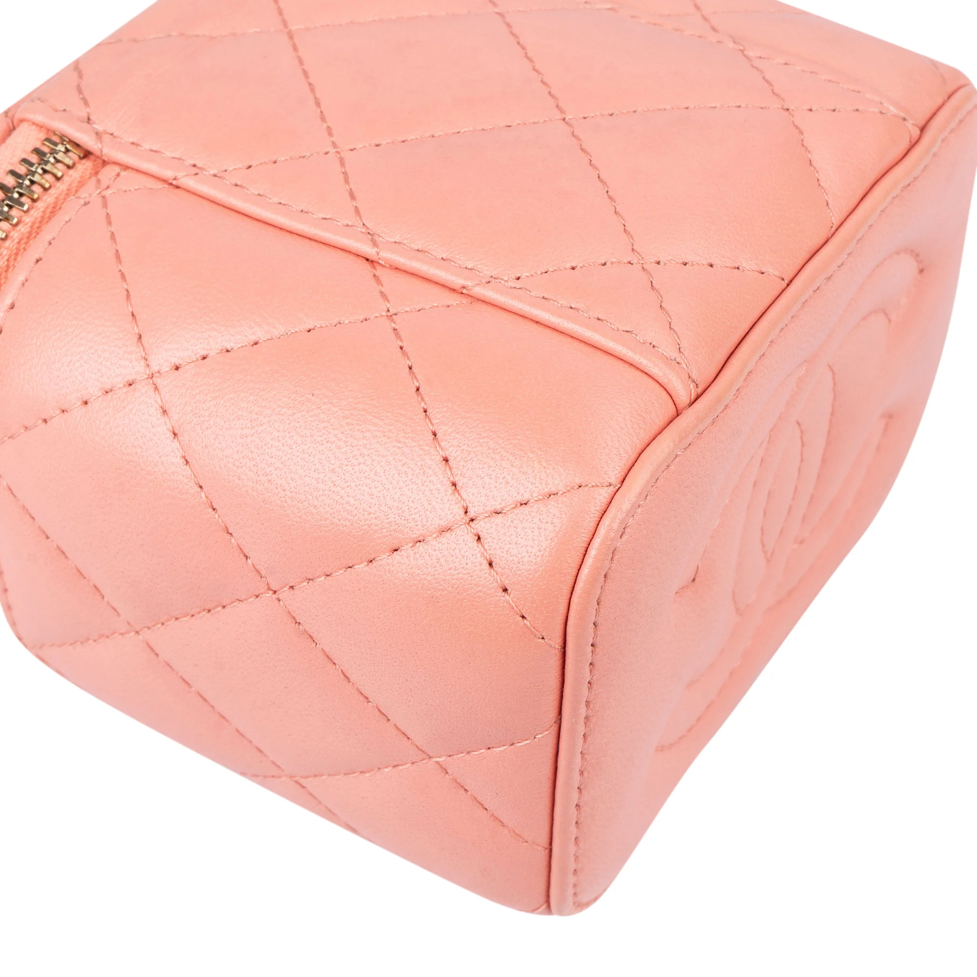 Chanel Quilted Lambskin Vanity CC Crossbody Bag