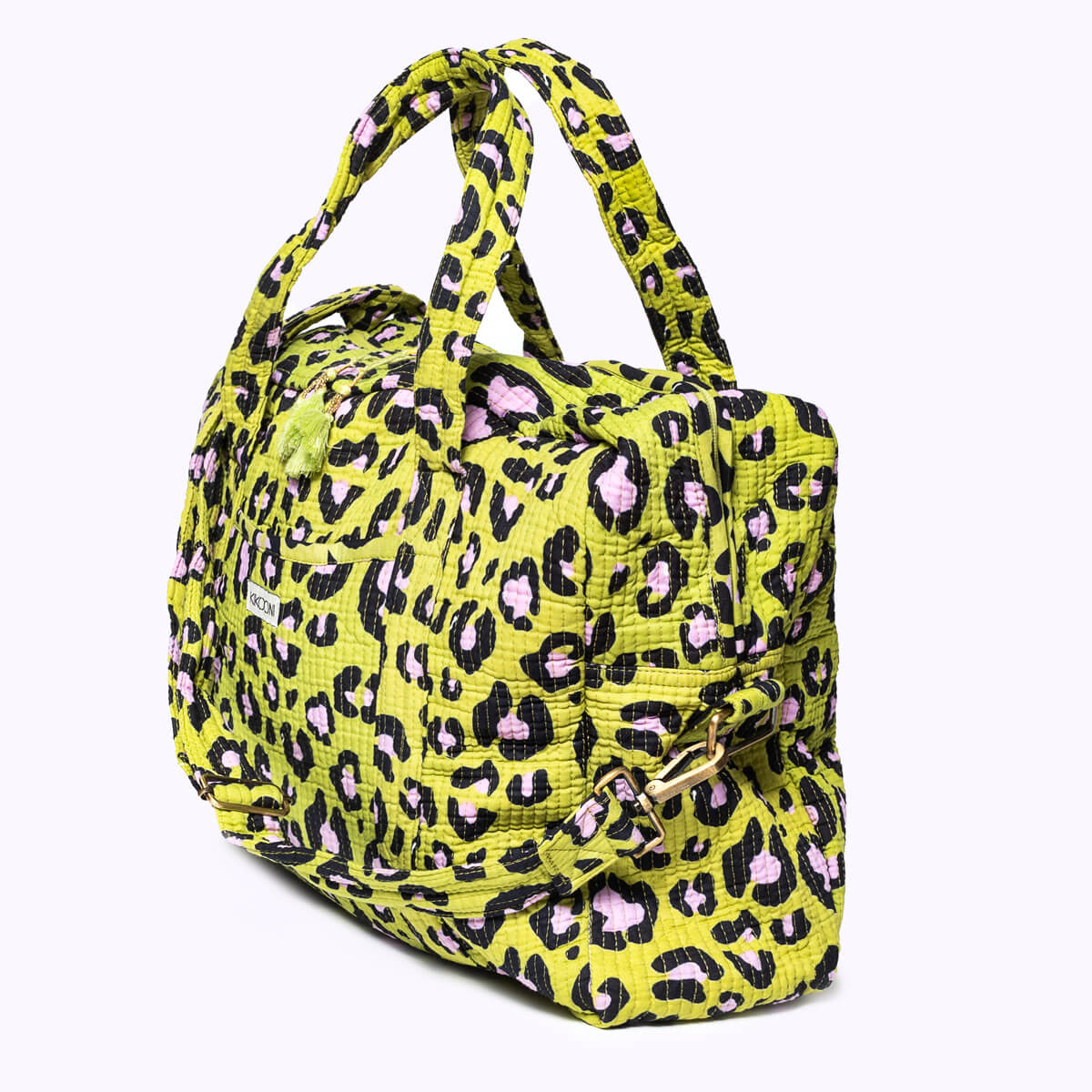 Grosse Reisetasche Oh Leo Cosmic green