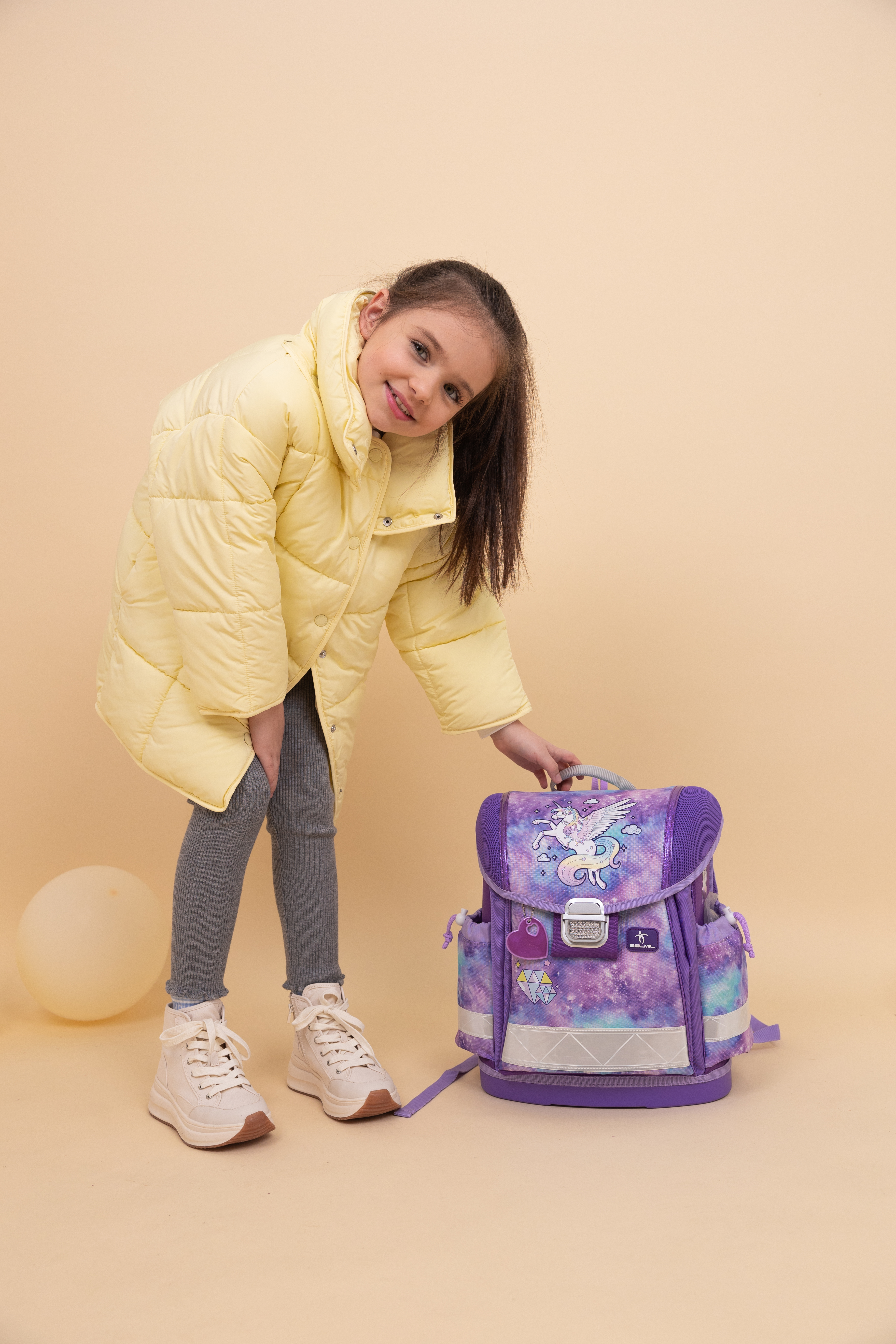 Klasyczny 4-częściowy zestaw z paskiem na klatkę piersiową - Diamond Unicorn