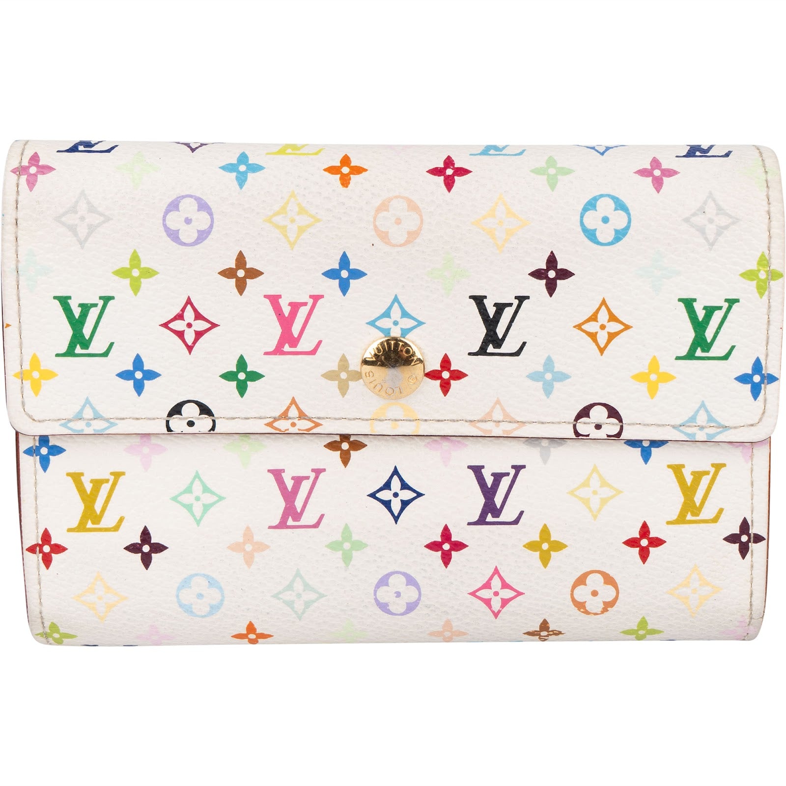 Louis Vuitton Monogram Murakami Multicolor Alexandra Wallet