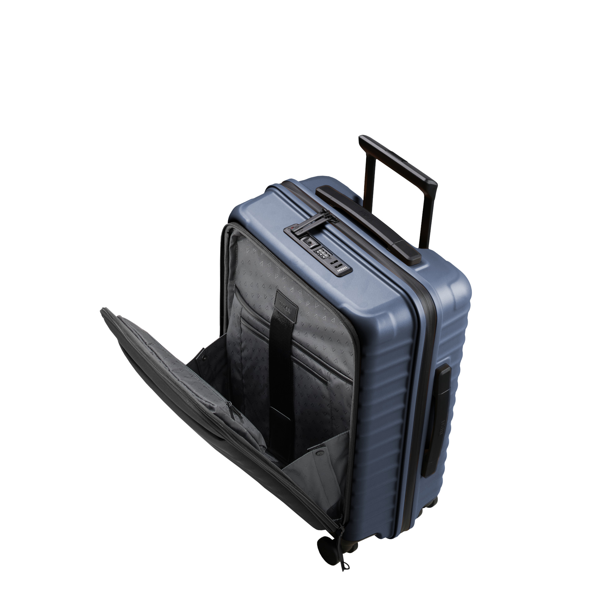 UPGRADE Handgepäck S mit Vortasche (55 cm) - Midnight blue