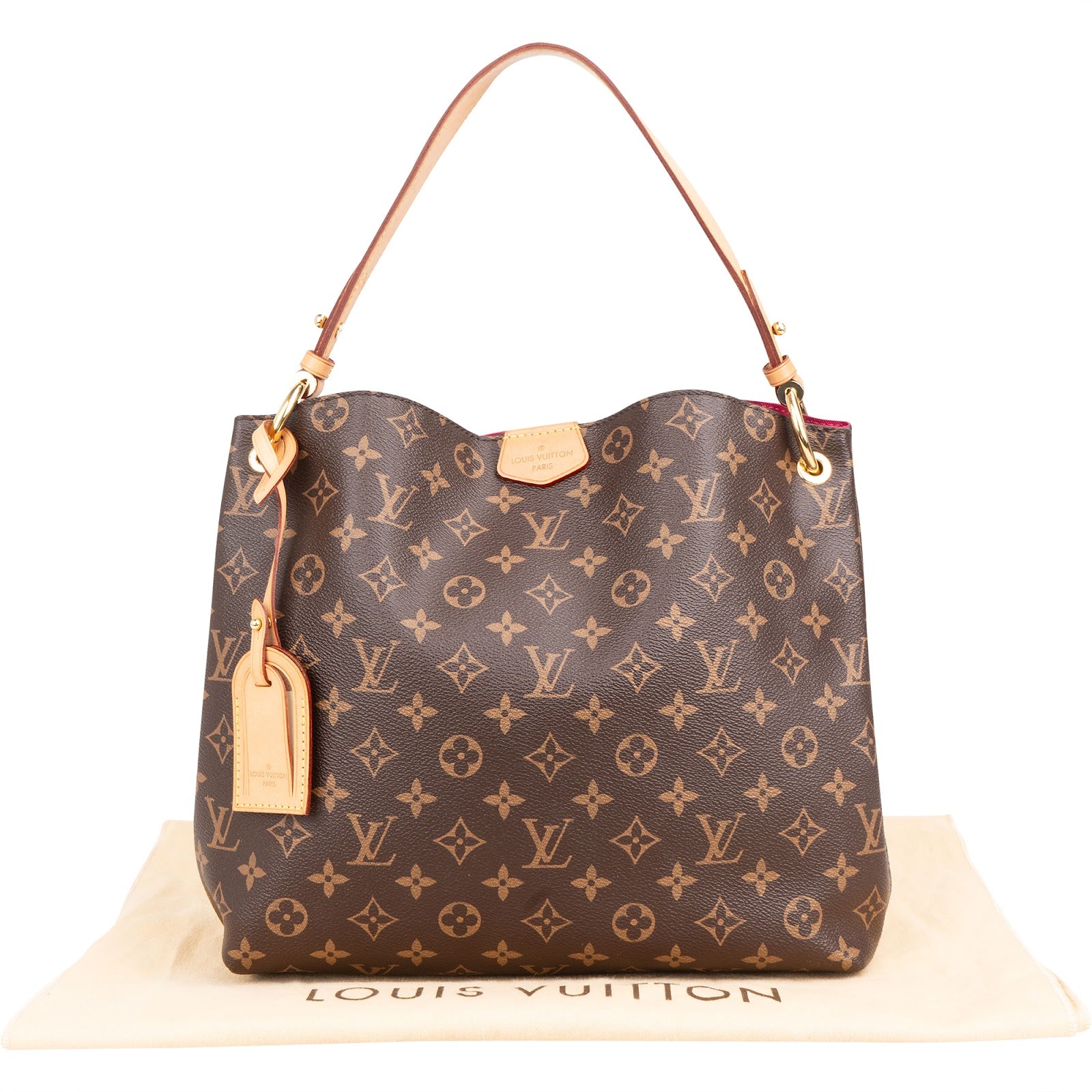 Louis Vuitton Monogram Canvas Graceful PM Shoulder Bag
