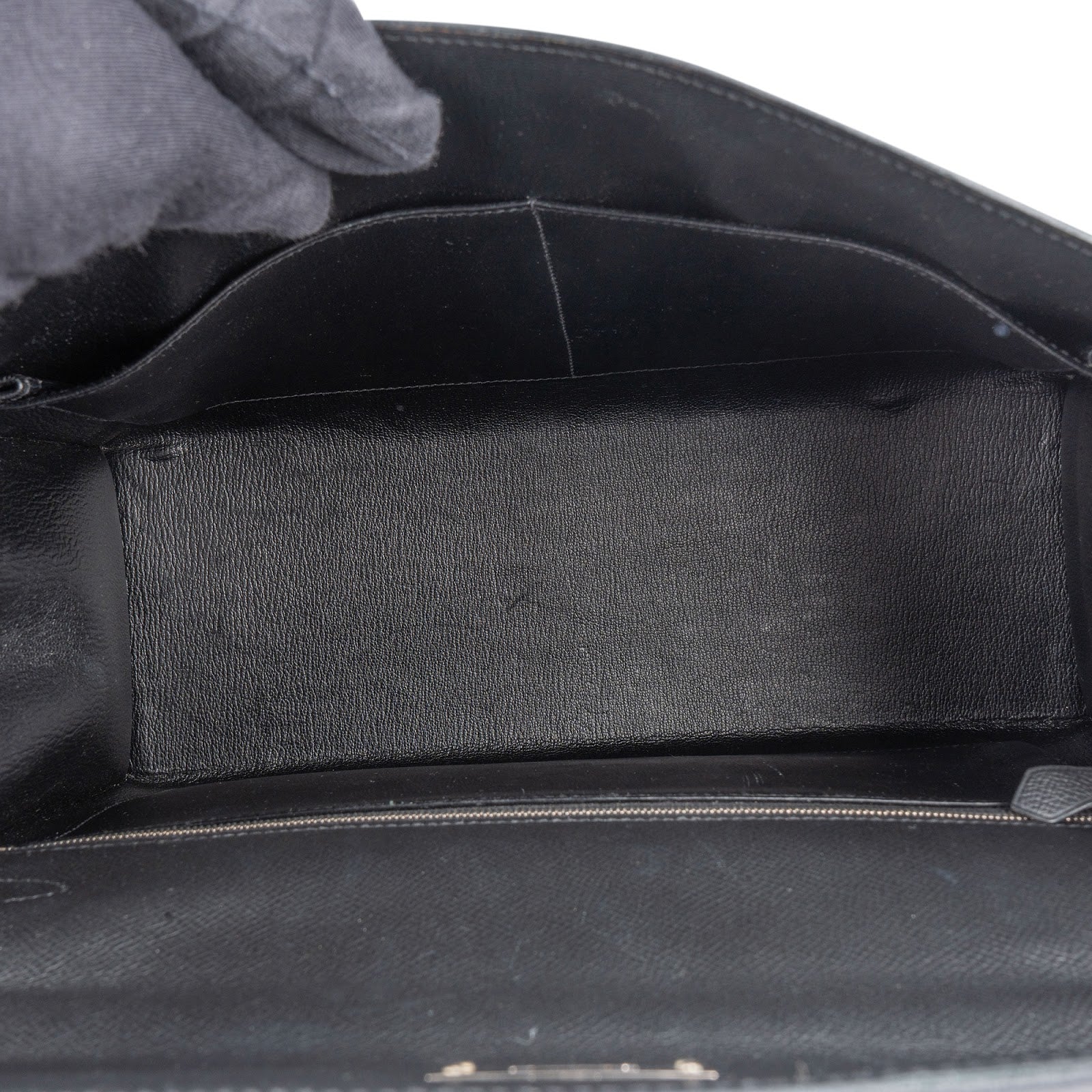 Hermès Noir Epsom Leather Sellier Kelly 35 Handbag