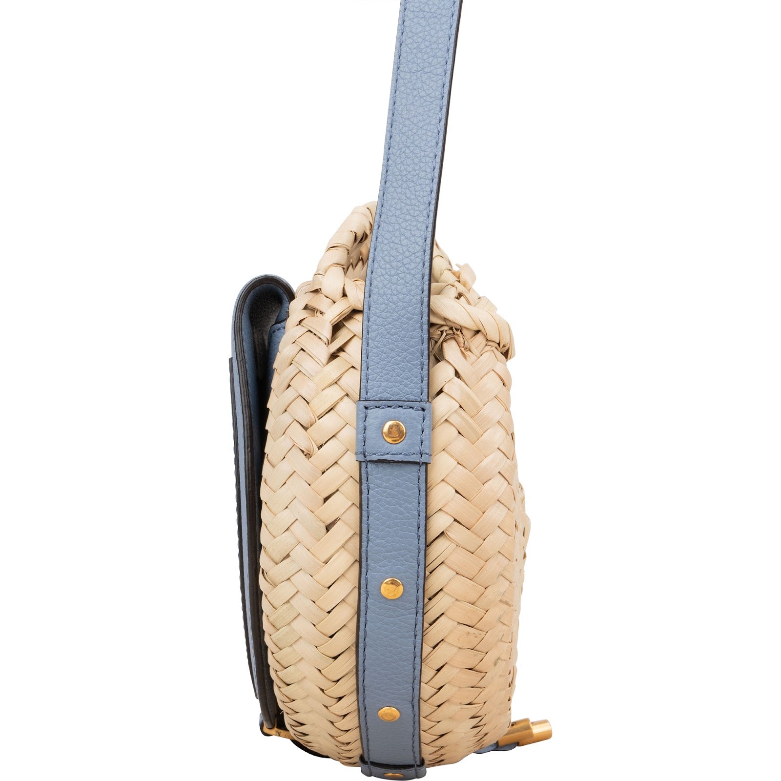 Chloé Marcie Basket Leather Crossbody Bag