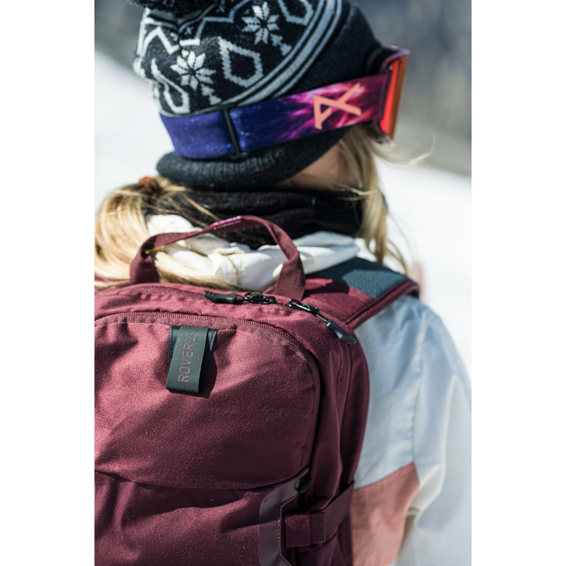 Snowboardrucksack ROVER 14 - Wine